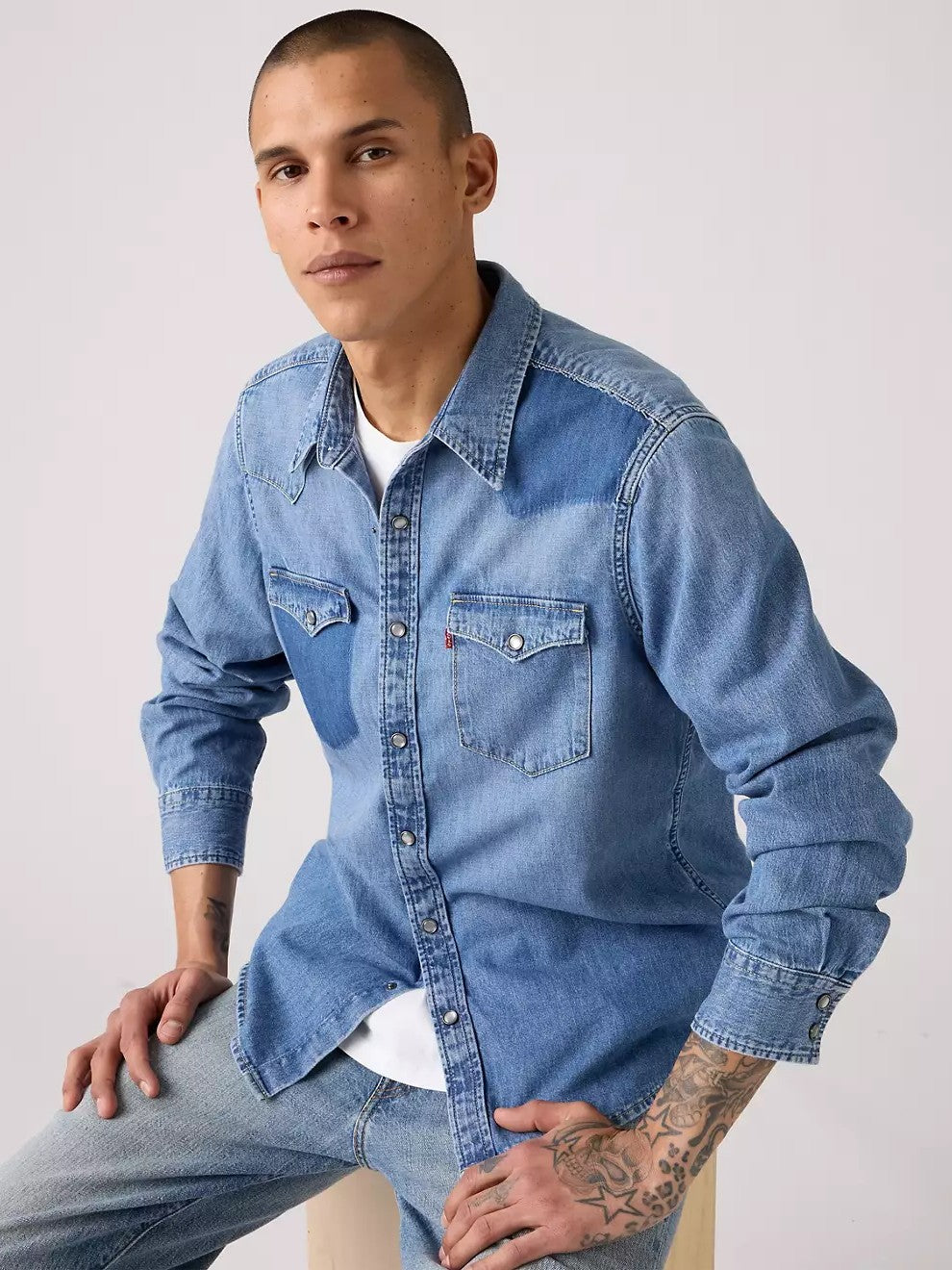 Levi's Men's Classic Standard Fit Western "Vanisher" Shirt
