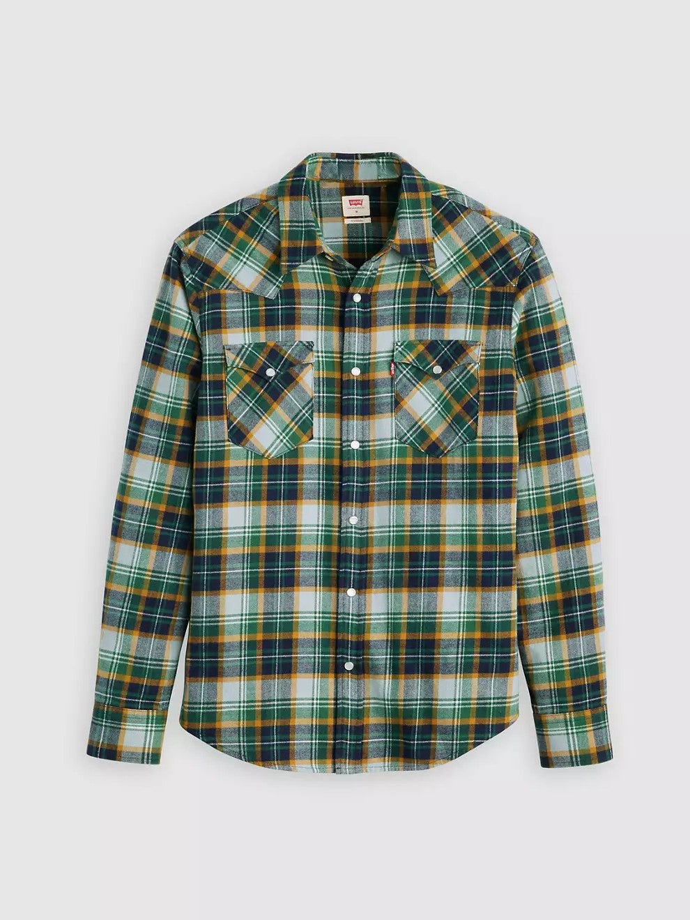 Levi's Men's Classic Standard Fit Western Flannel Shirt
