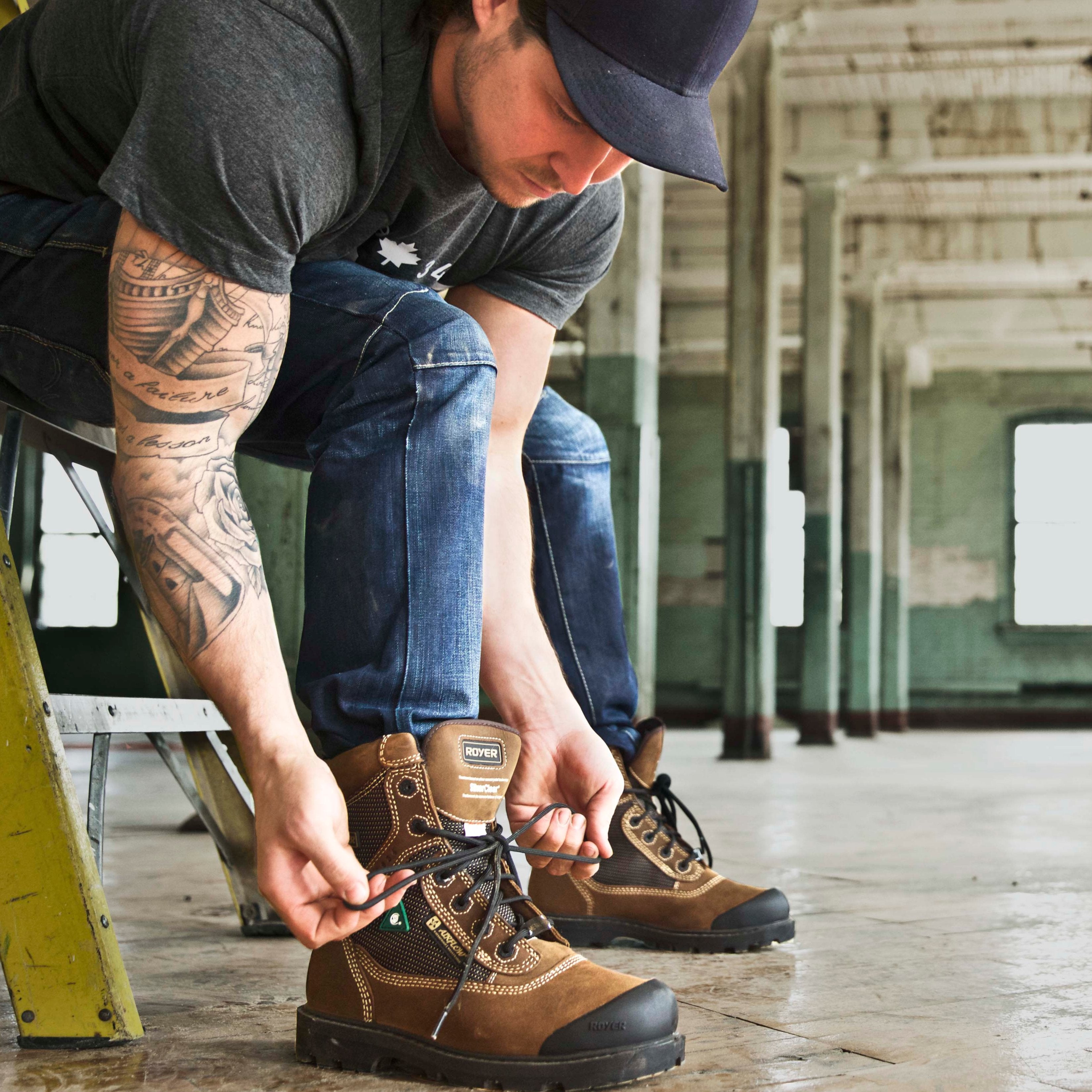 Bottes FLX™ 8" sans métal et imperméables, SHIELDTEX™, marron