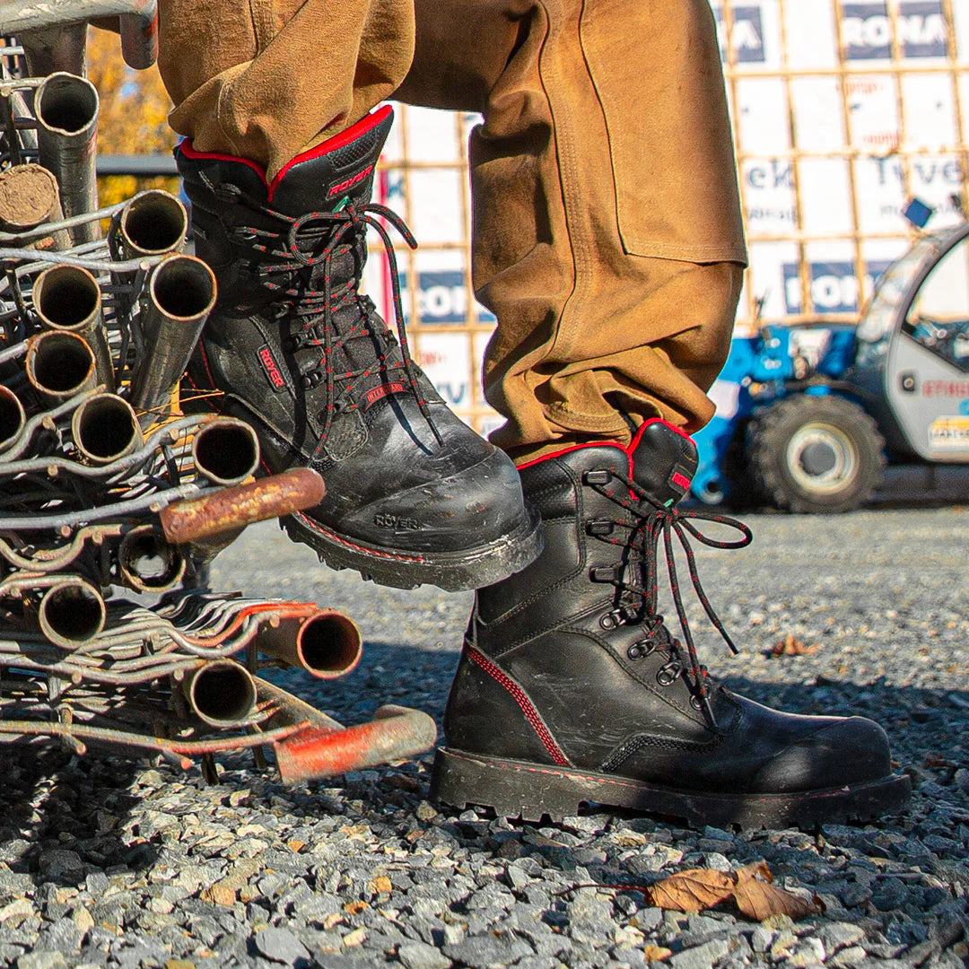 Botte REVOLT™ MEGAGRIP PRO 8", membrane R-DRY™, INTERGUARD™ 2.0, noire