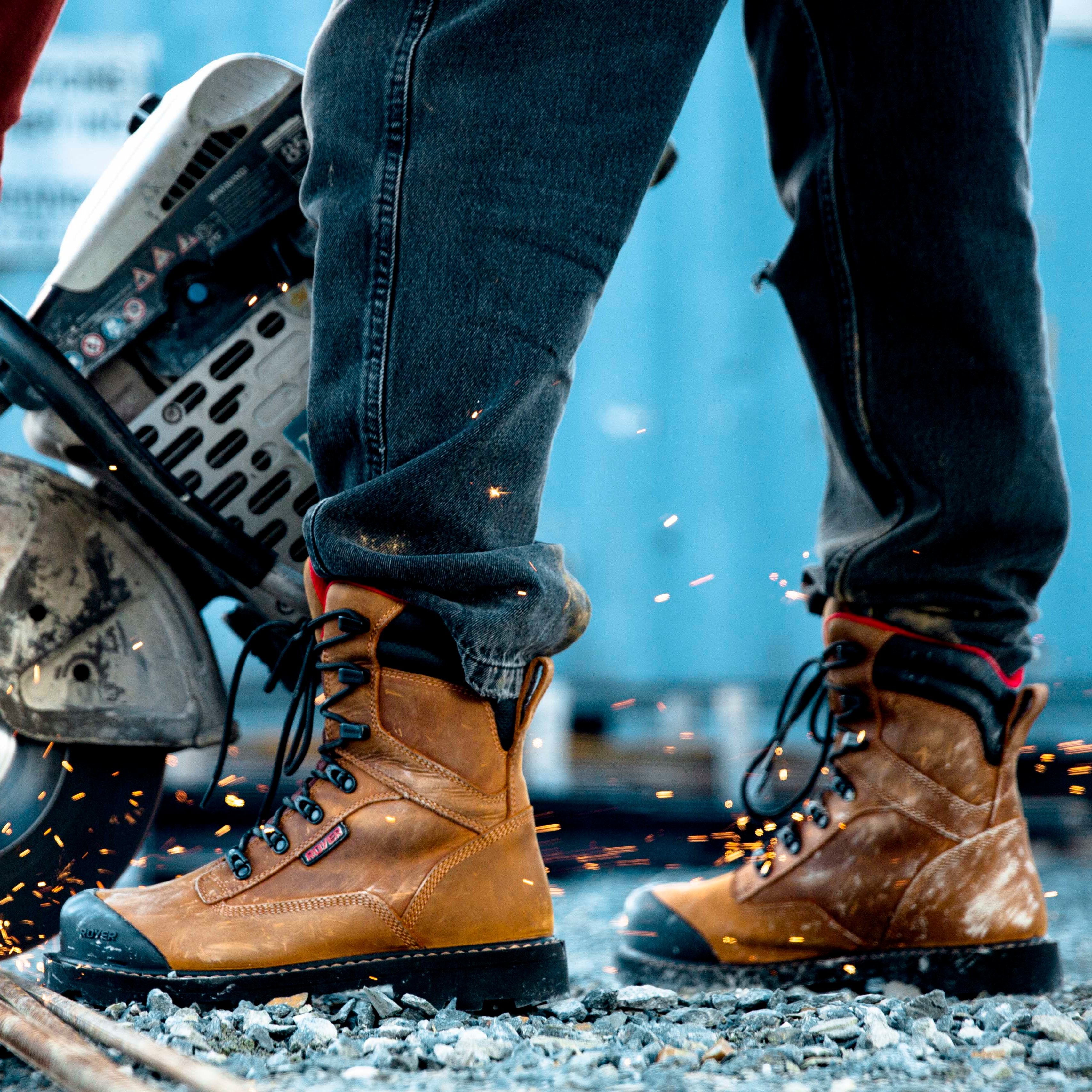 Bottes REVOLT™ MEGAGRIP™ PRO 8" marron café