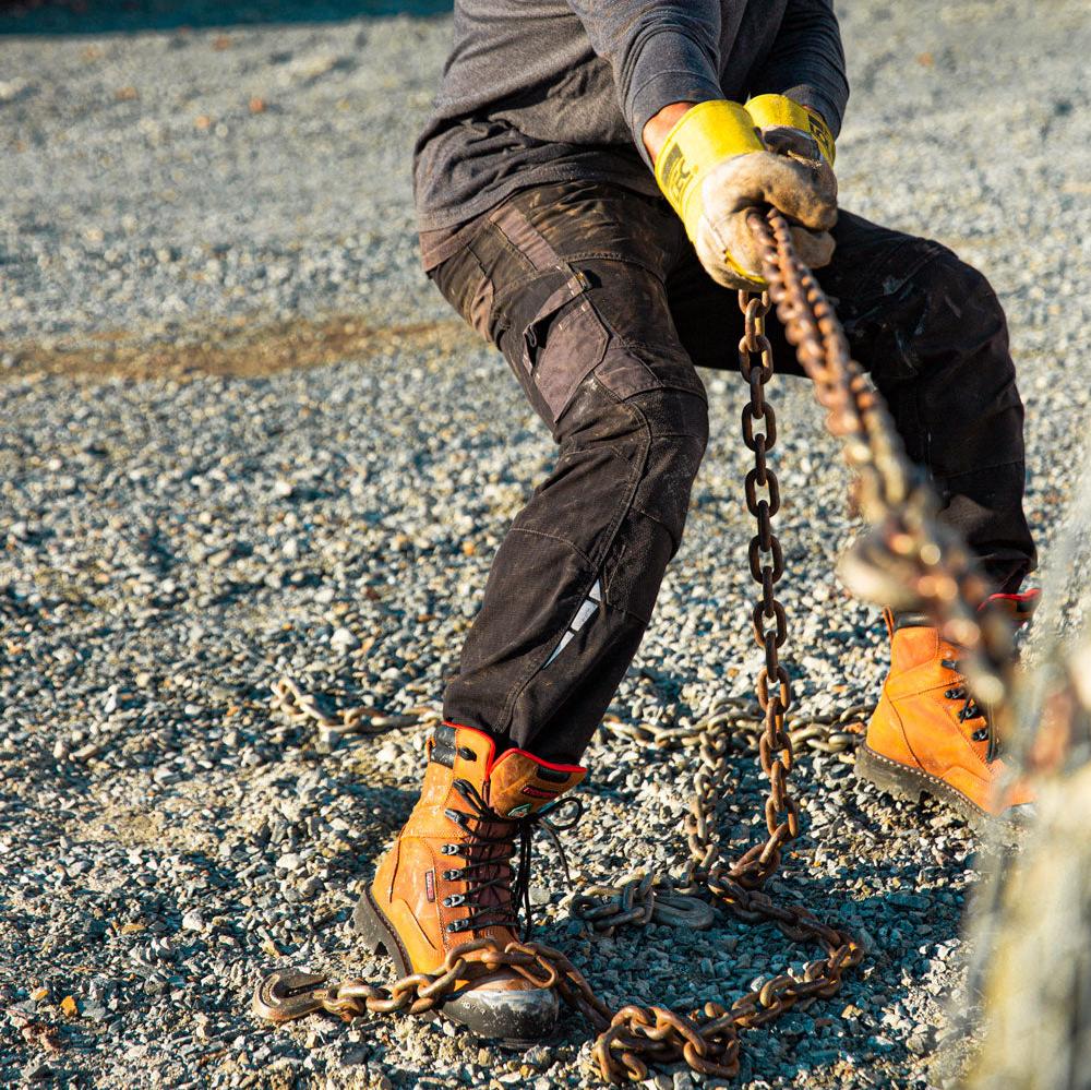 Bottes REVOLT™ MEGAGRIP™ PRO 8" marron café