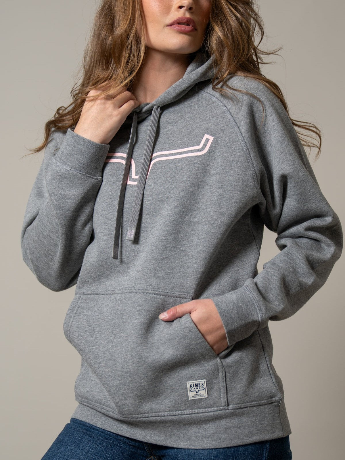 Kimes Ranch hoodie Outlier pour femmes – gris chiné