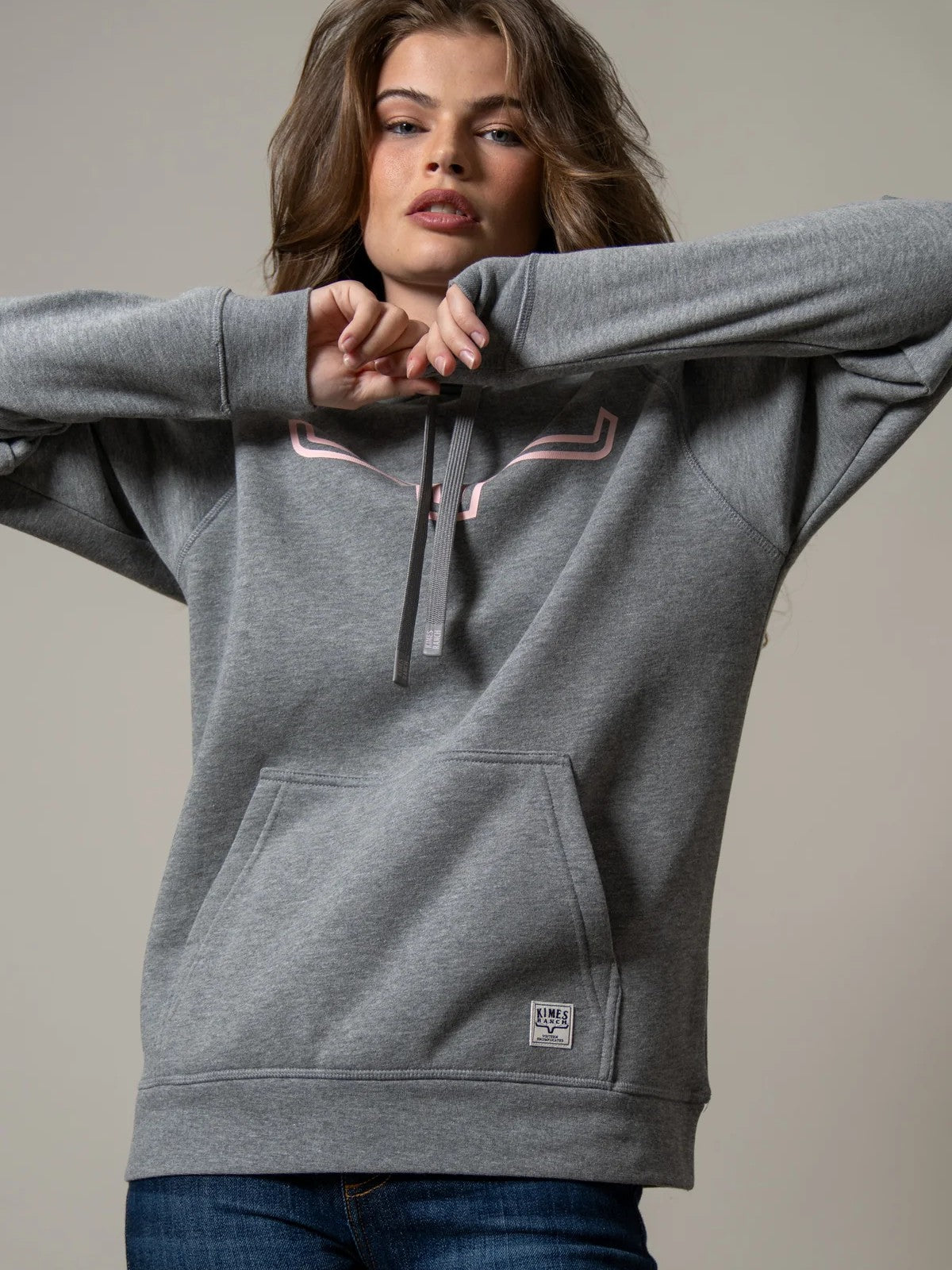 Kimes Ranch hoodie Outlier pour femmes – gris chiné