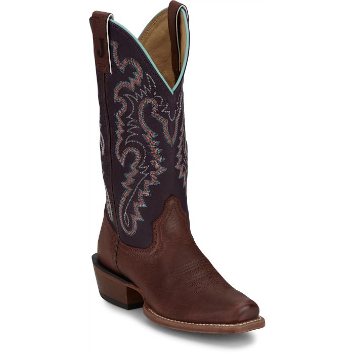 Women's Breaking News 13" Western - Mahogany
