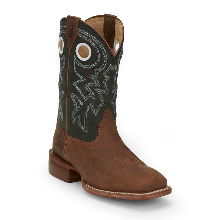 Men's Big News 11" Western - Pecan
