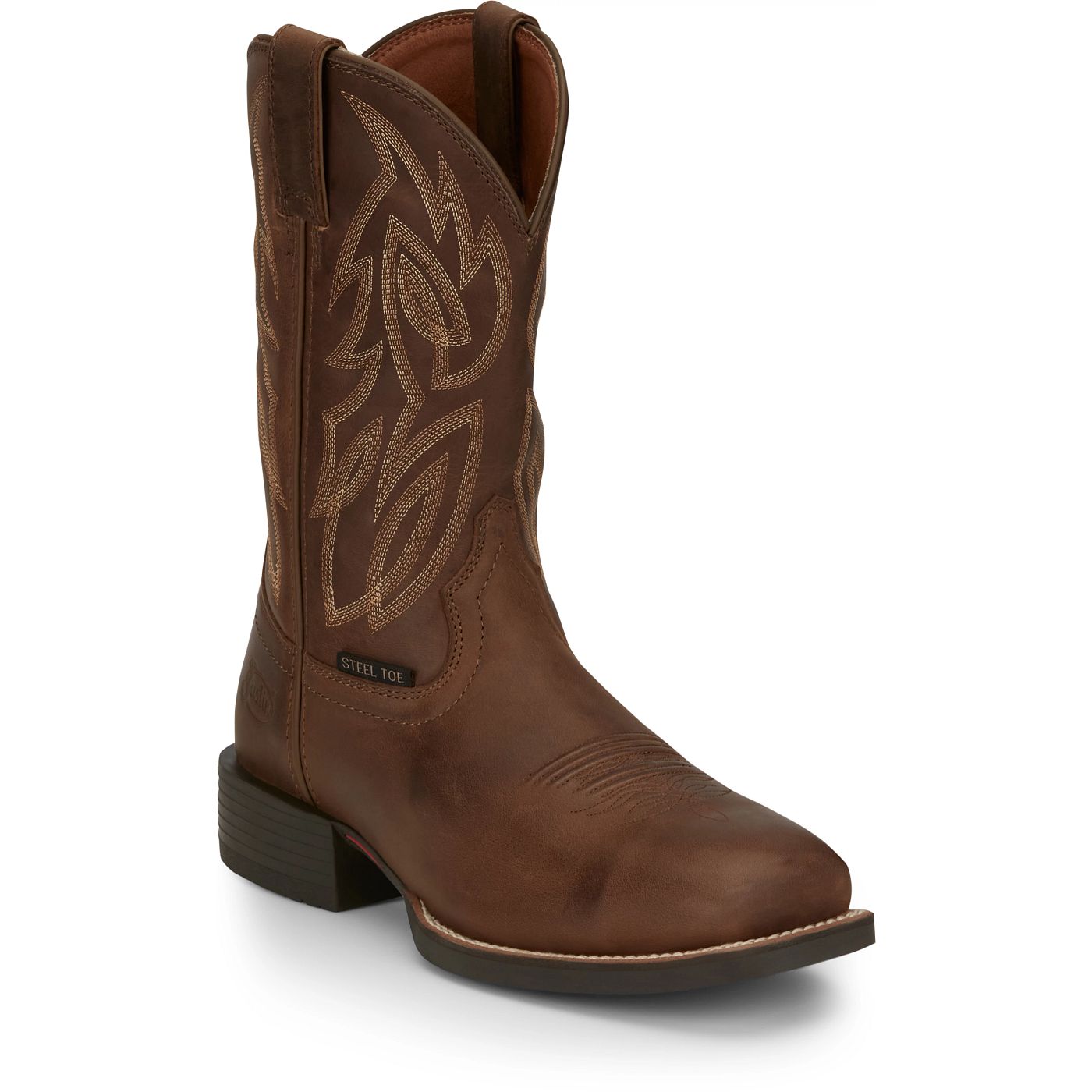Bottes de cow-boy Canter en acier 11 po pour hommes