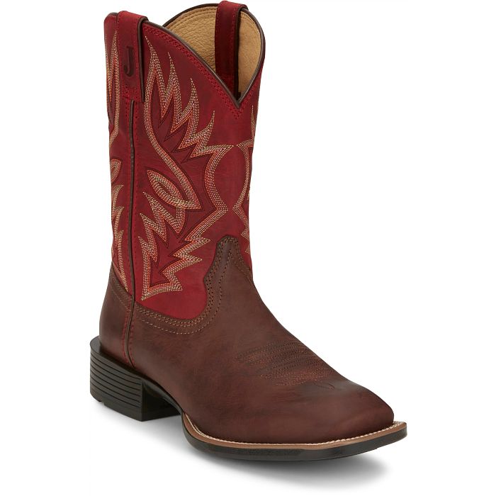Men's Zeke 11" Western - Mohogany