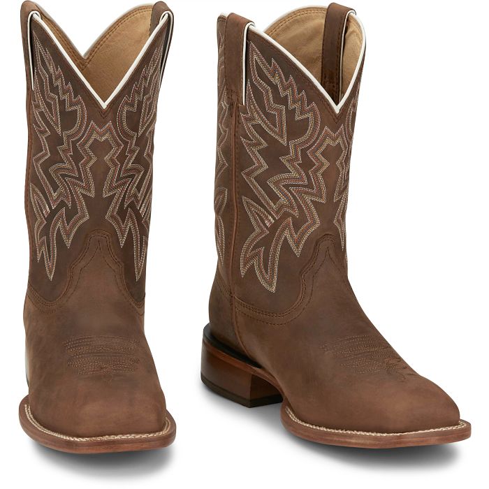 Bottes Western Jackpot 11" pour homme - Noyer
