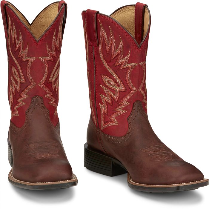 Men's Zeke 11" Western - Mohogany
