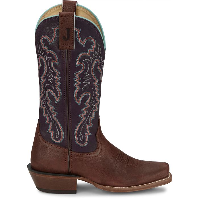Women's Breaking News 13" Western - Mahogany