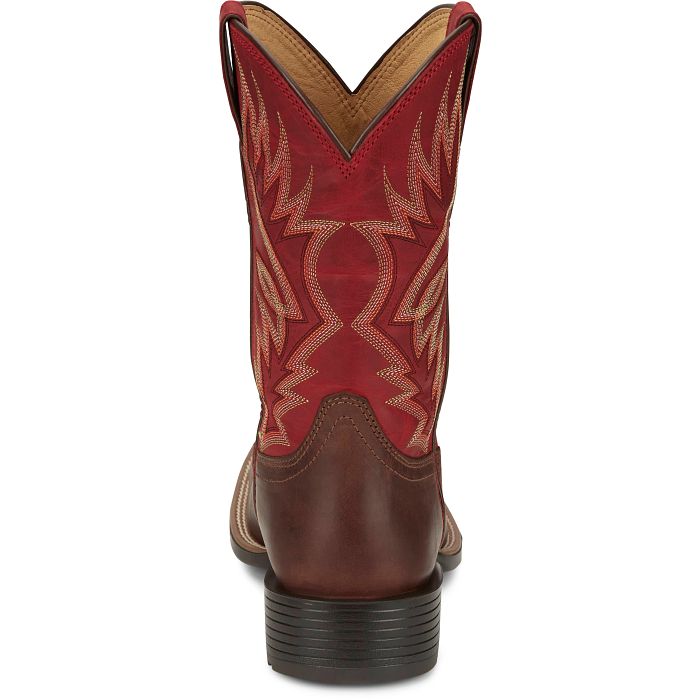 Men's Zeke 11" Western - Mohogany