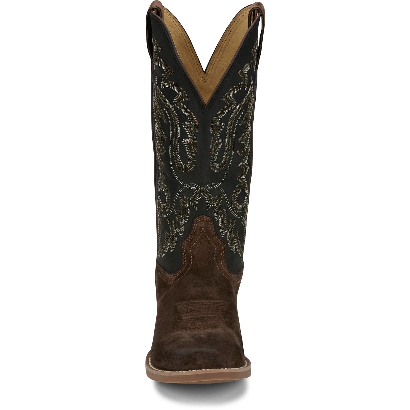 Bottes de cowboy en suède 13" Cowboy Town pour hommes