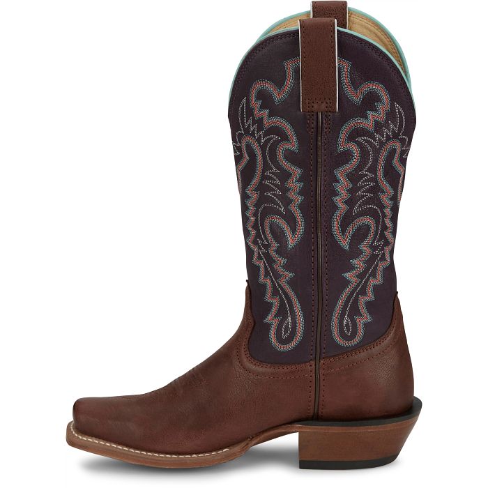 Bottes Western Breaking News 13” pour femme - Acajou