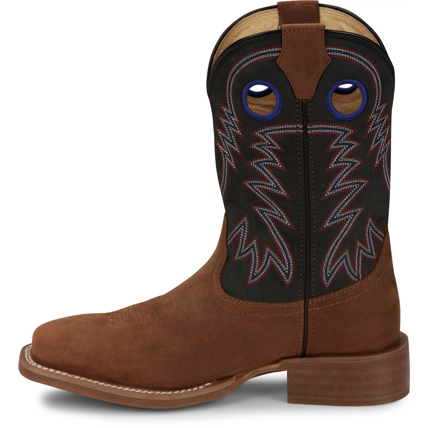 Bottes de cow-boy 11" pour homme Show Stopper - Brun/Noir