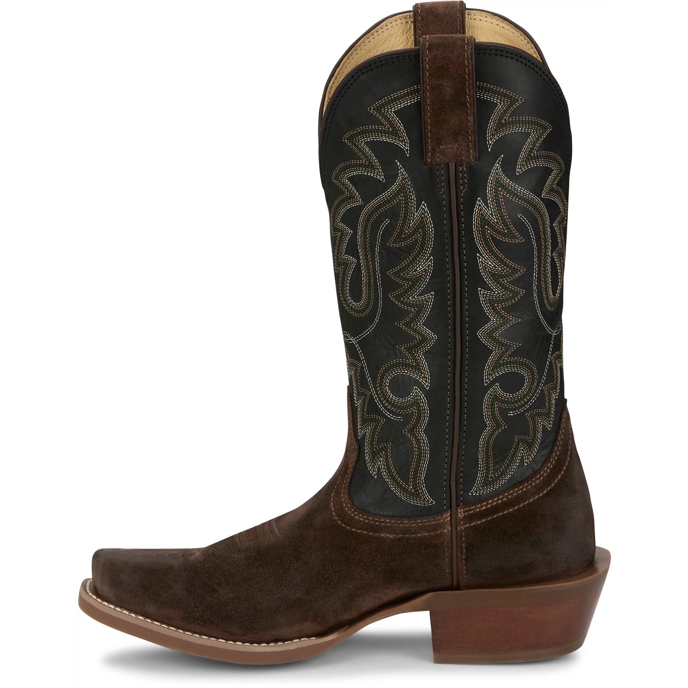 Bottes de cowboy en suède 13" Cowboy Town pour hommes