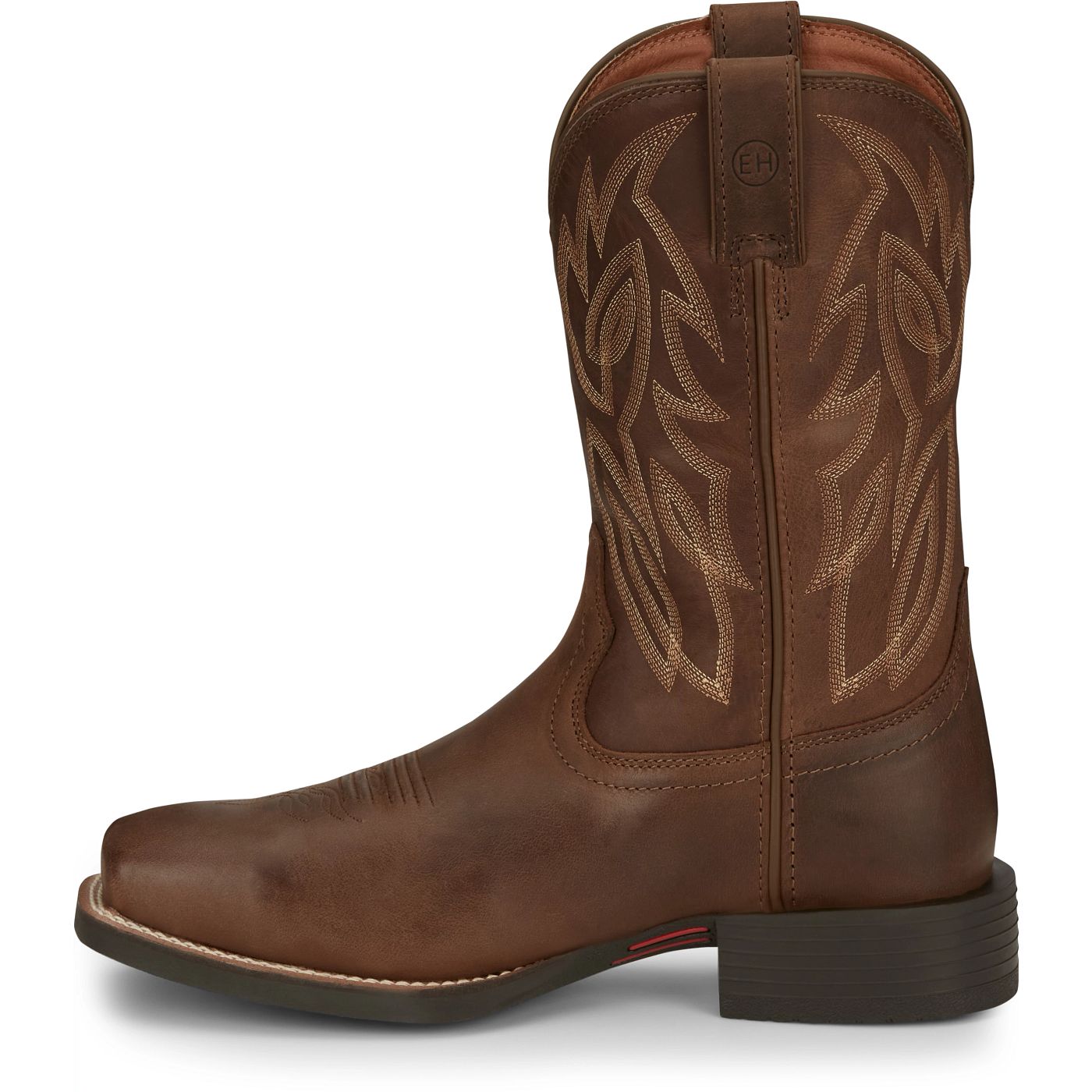 Bottes de cow-boy Canter en acier 11 po pour hommes