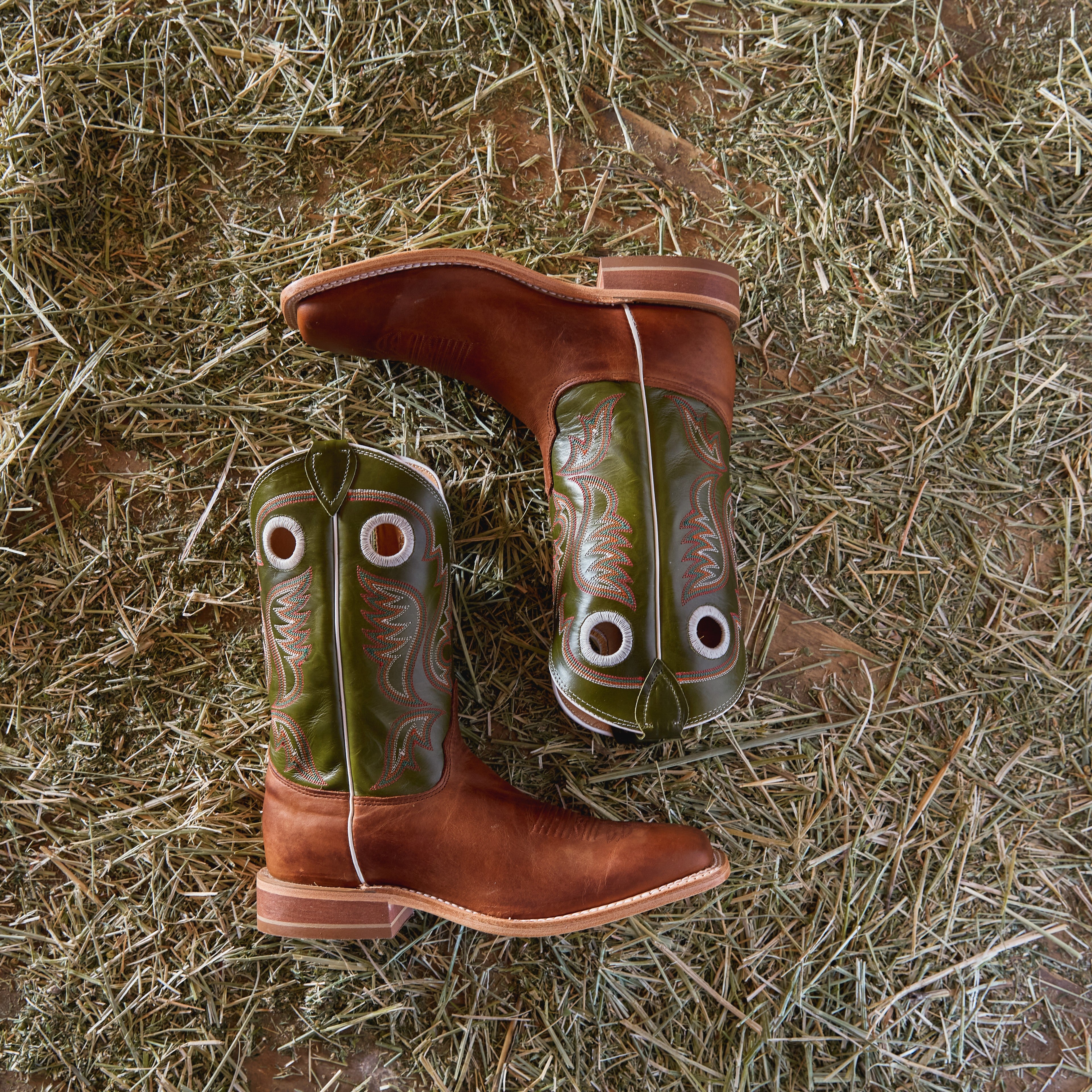 Bottes western Bent Rail® Austin 11" pour homme - Marron cognac