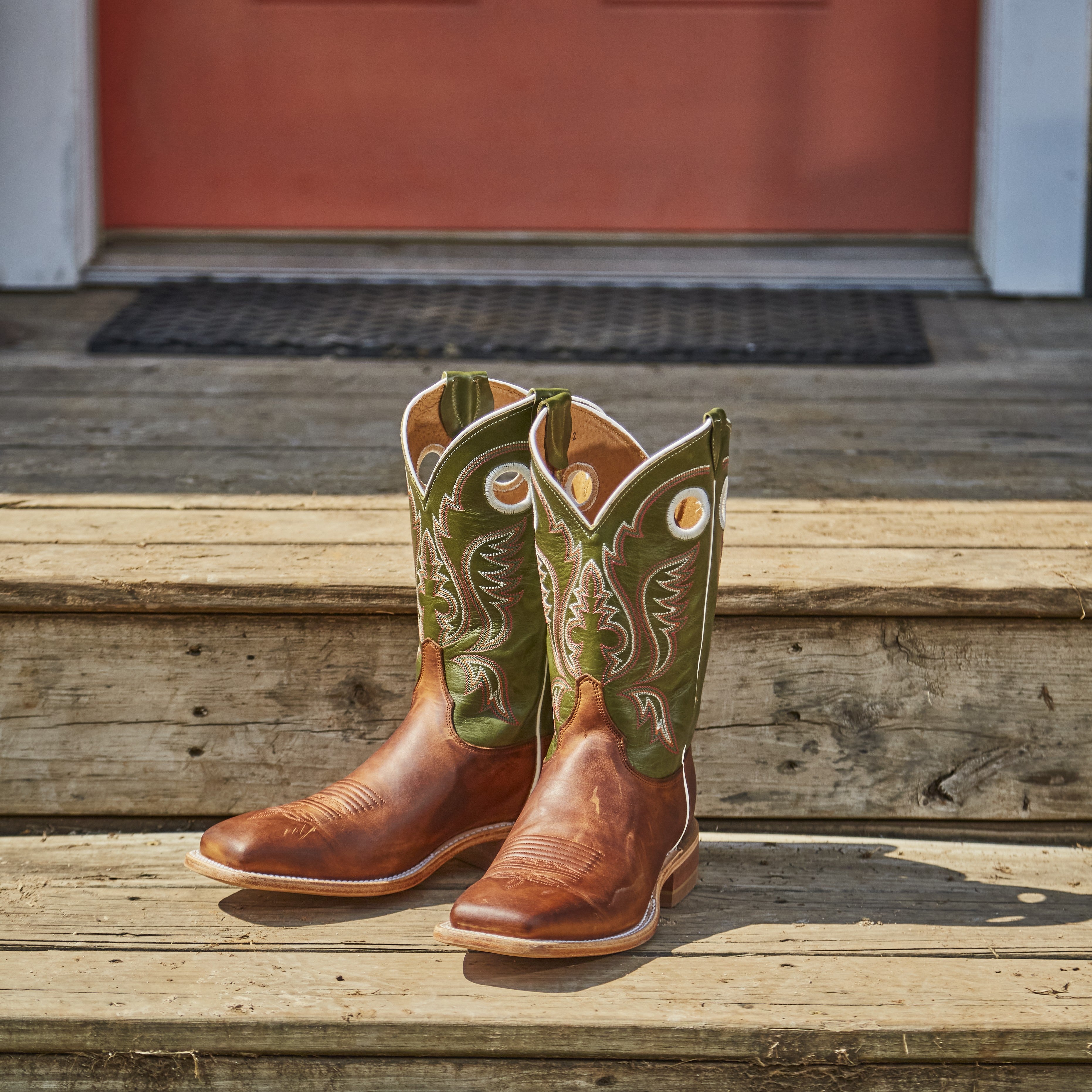 Bottes western Bent Rail® Austin 11" pour homme - Marron cognac
