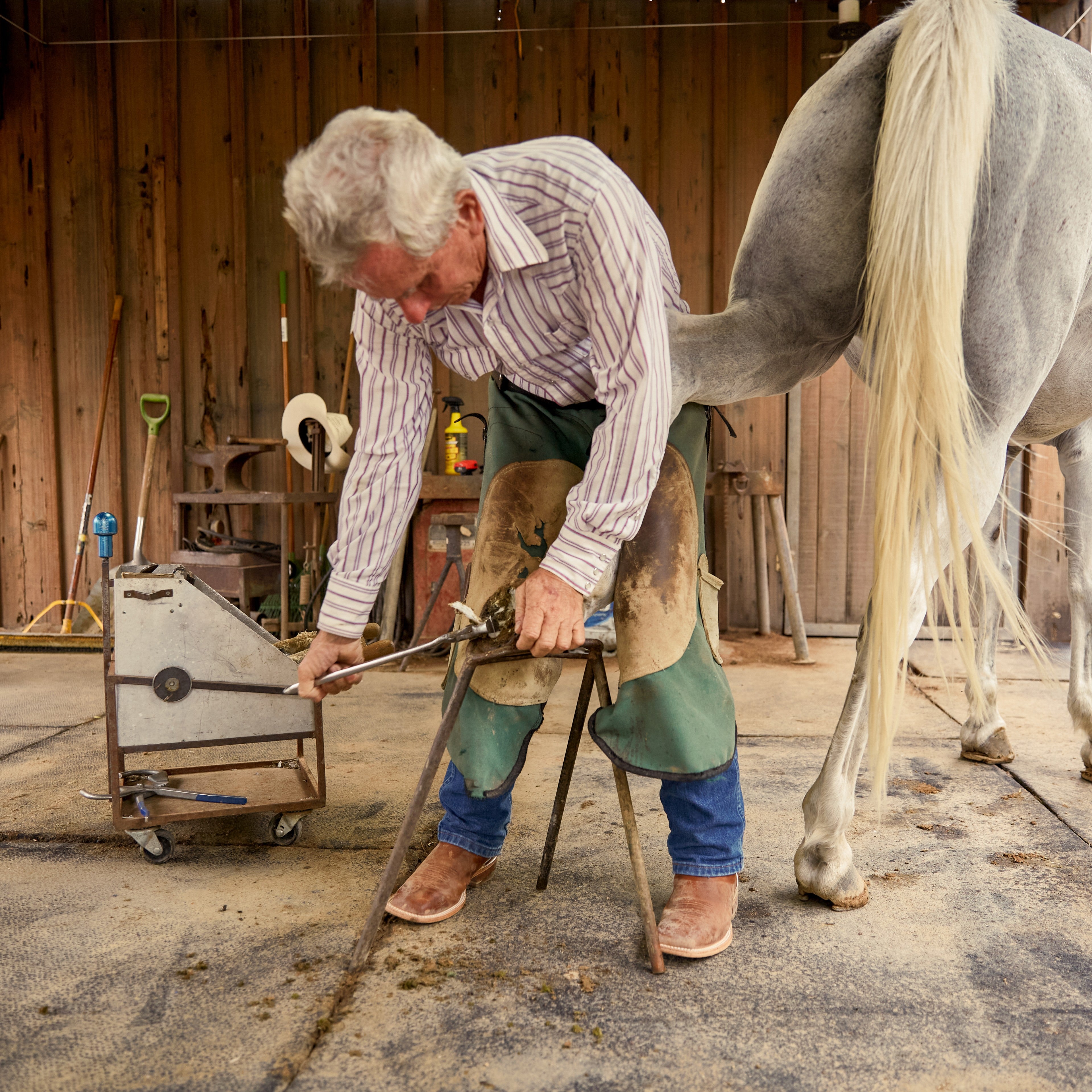 Bottes western Bent Rail® Austin 11" pour homme - Marron cognac