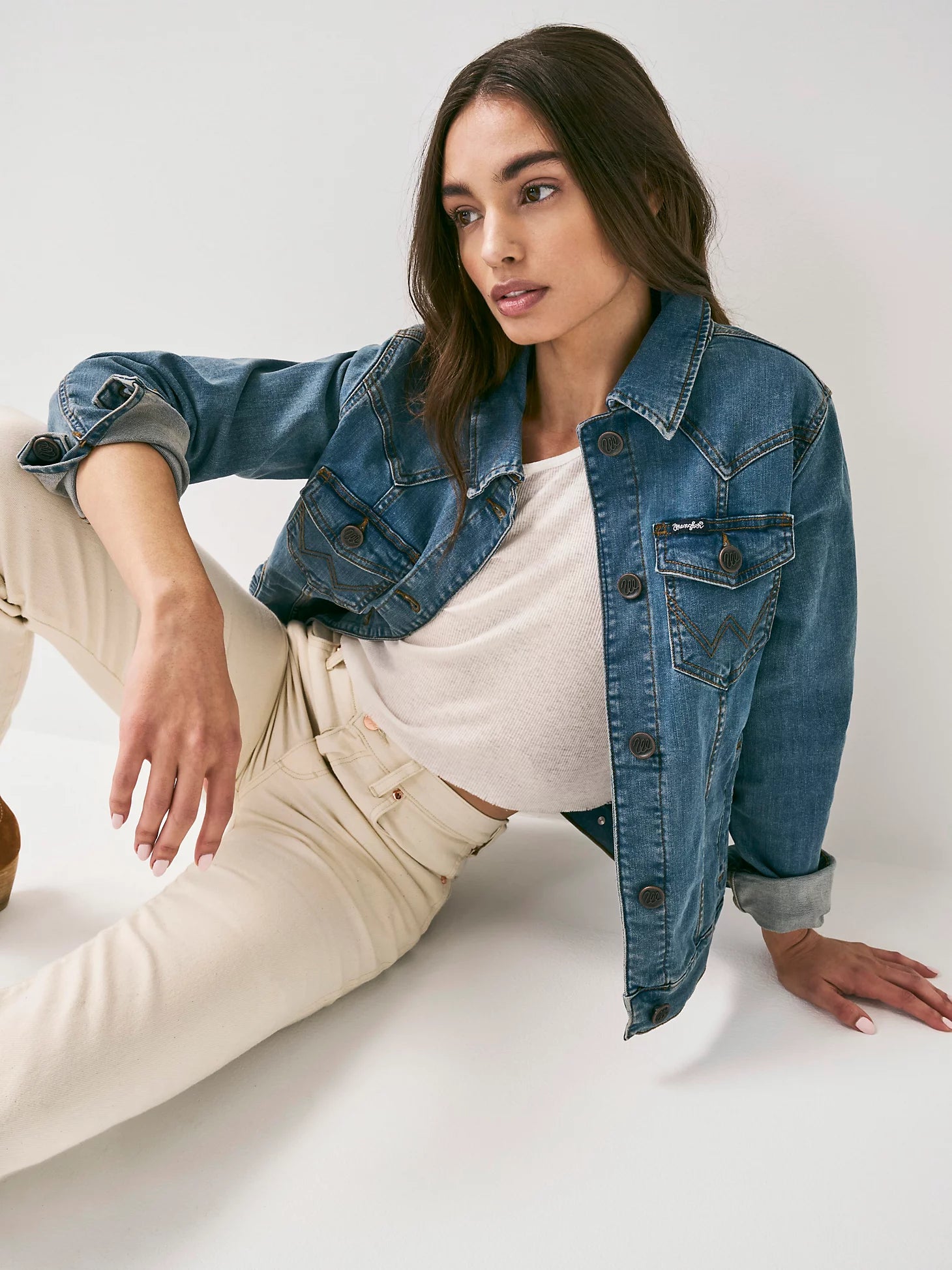 Haut Wrangler® Western Fashion - Denim foncé