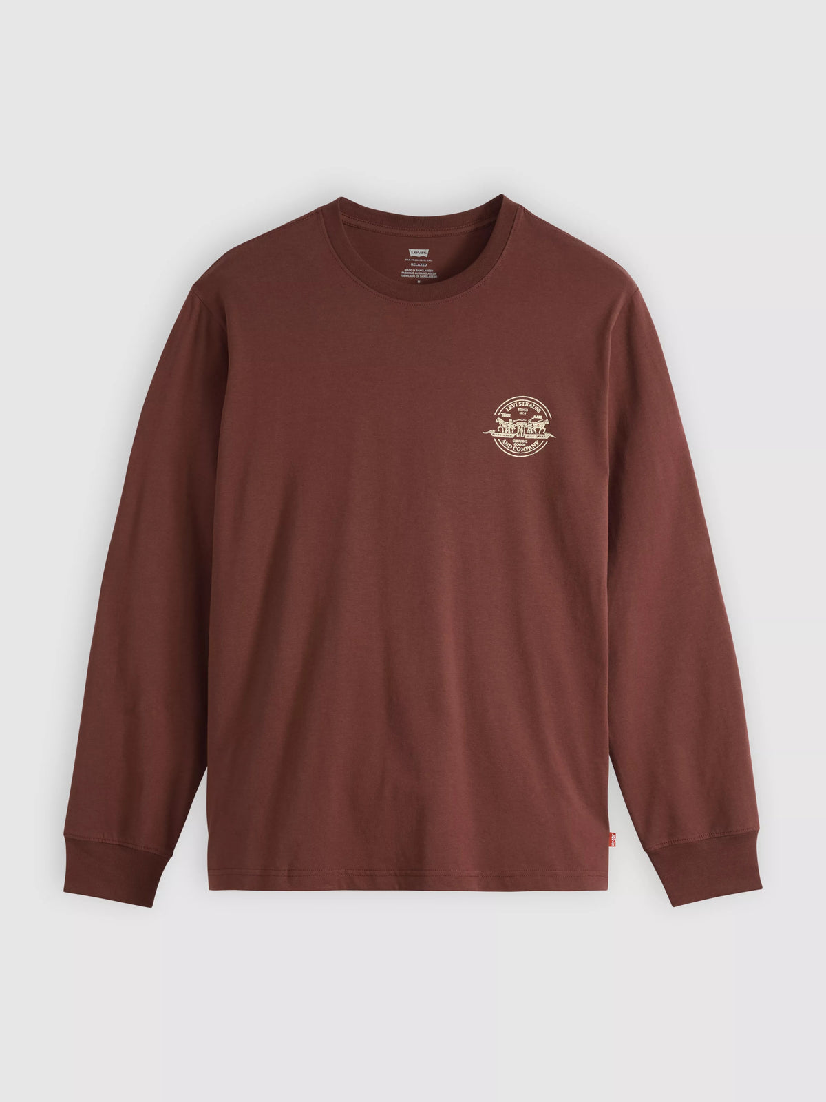 T-shirt à manches longues Levi’s à coupe décontractée pour hommes