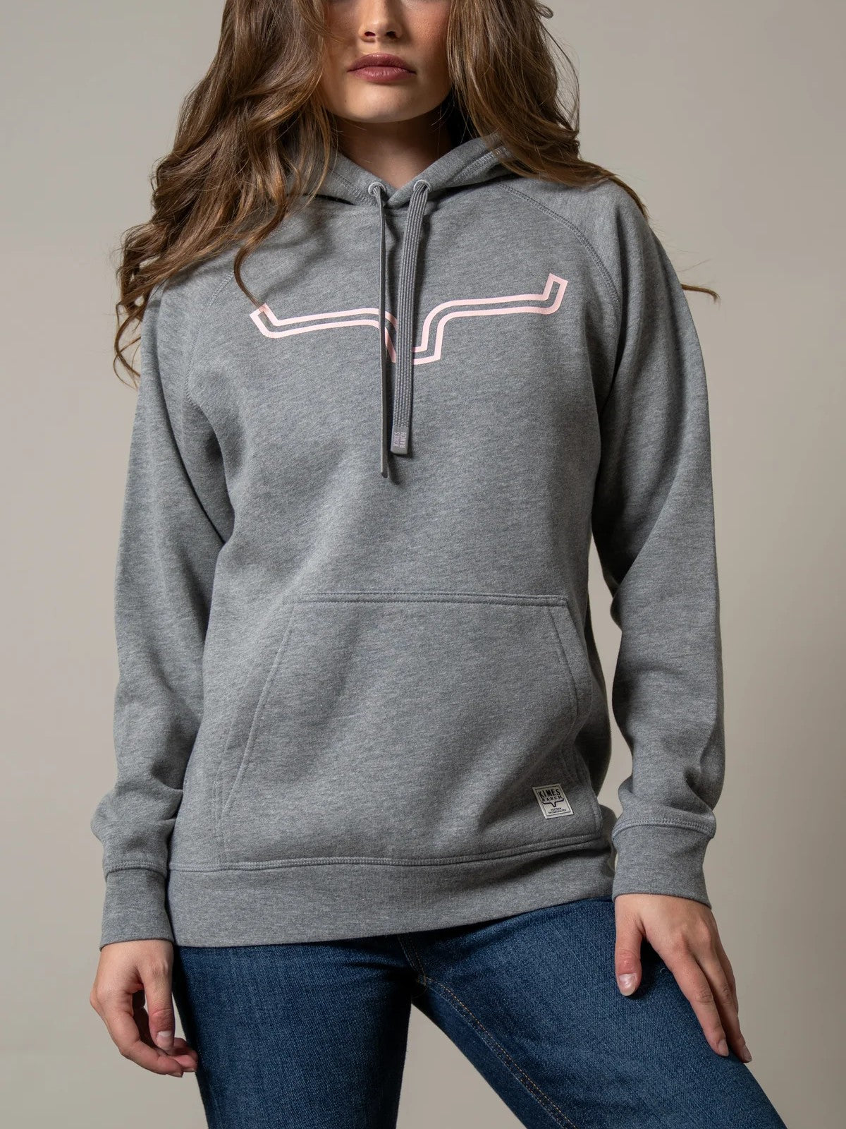 Kimes Ranch Ladies Outlier Hoodie - Grey Heather