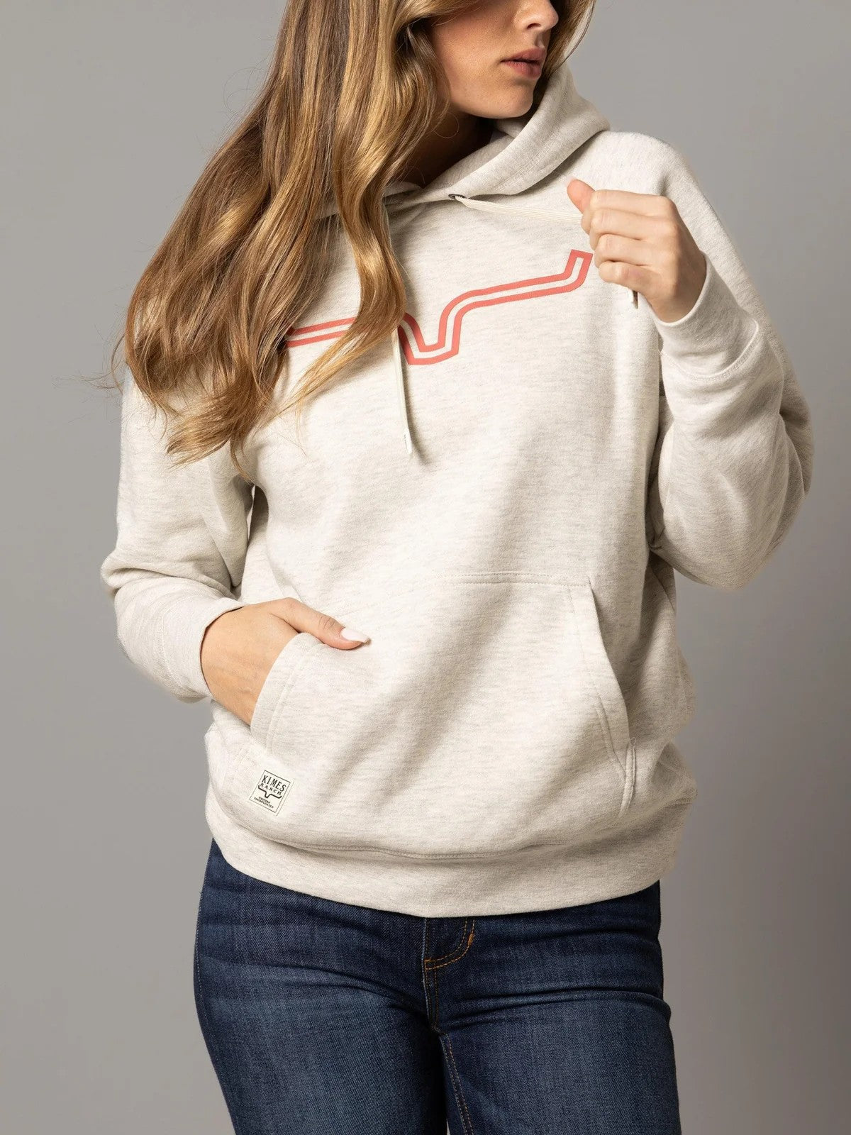 Kimes Ranch Ladies Outlier Hoodie - Oatmeal Heather