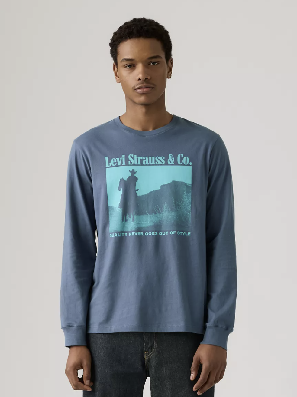 Levi's Men's Long Sleeve Graphic Tee