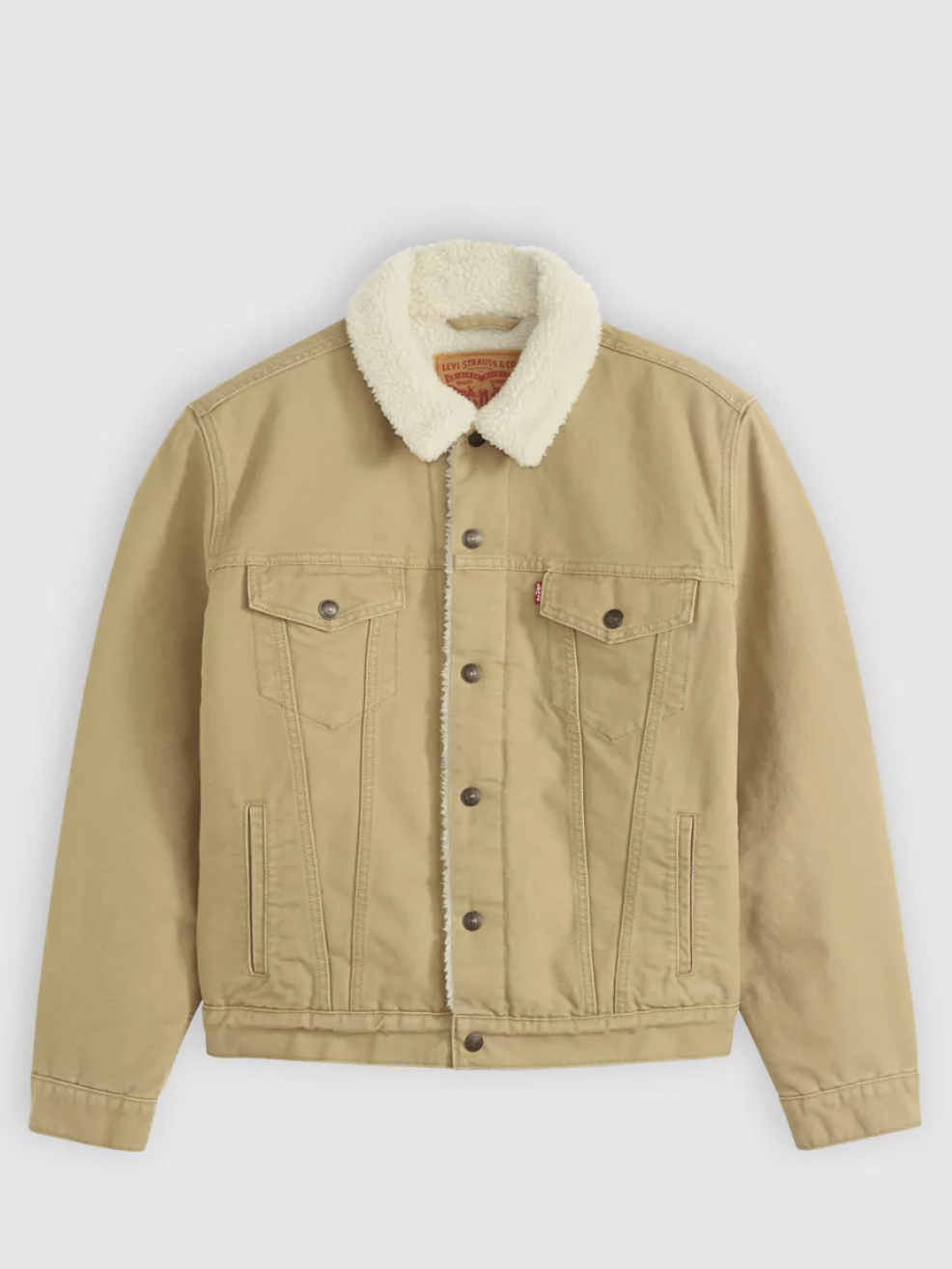 Veste camionneur Levi's Type 3 Sherpa pour homme