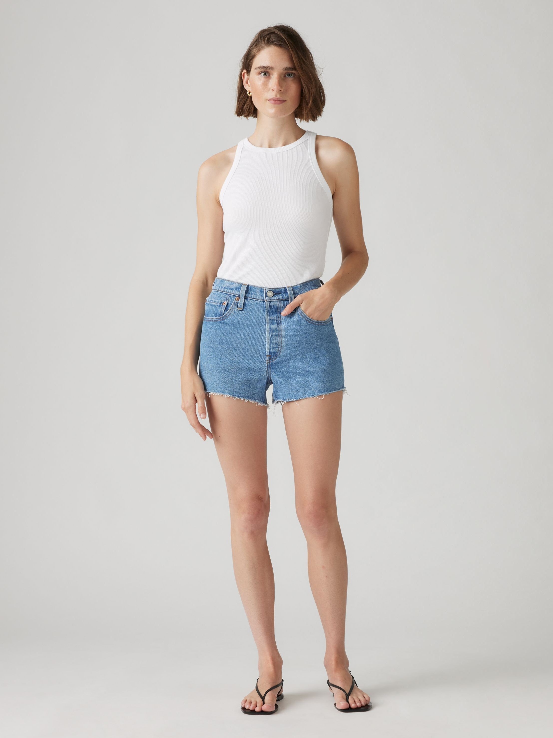 Short 501® Original - Délavage clair