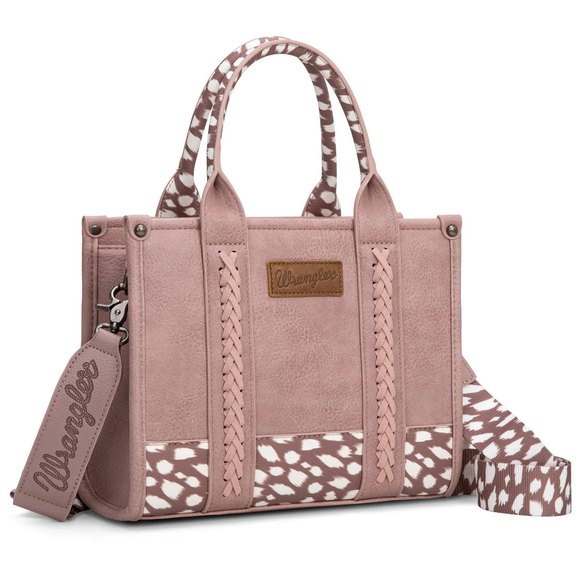 Wrangler Deer Print Tote/Crossbody