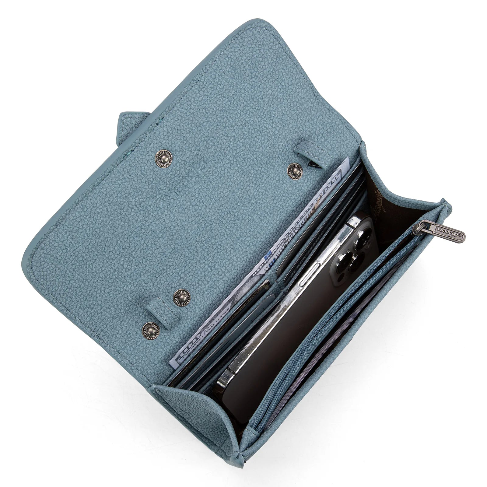 Portefeuille/sac bandoulière Wrangler Buckle - Jean