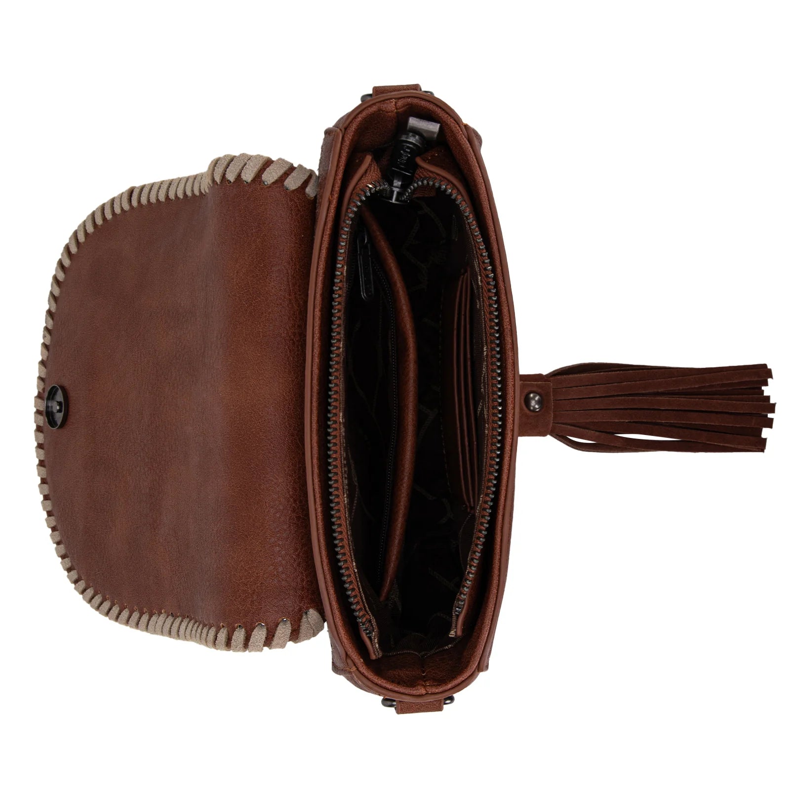 Wrangler Southwestern Print Saddle Bag - Jean