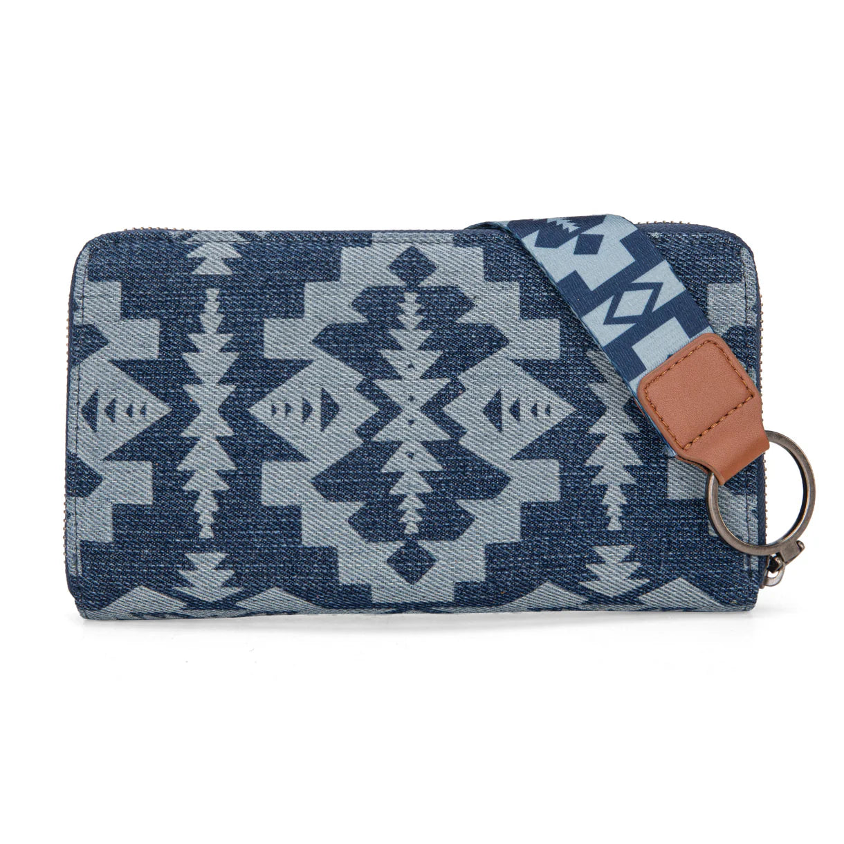 Wrangler Southwestern Art Print Wallet - Jean