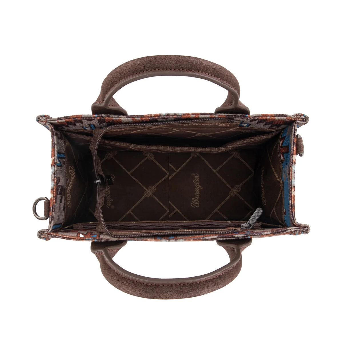 Wrangler Southwestern Pattern Dual Sided Print - Tote/Crossbody