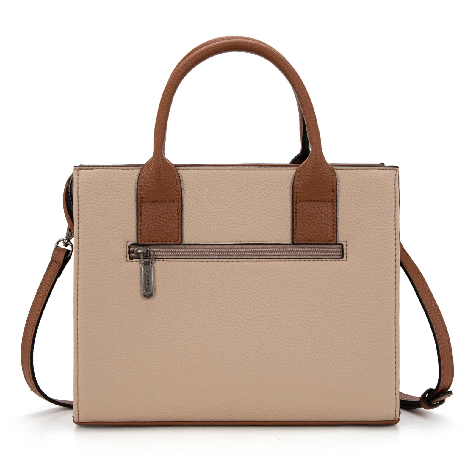 Sac fourre-tout en cuir Wrangler - Tan
