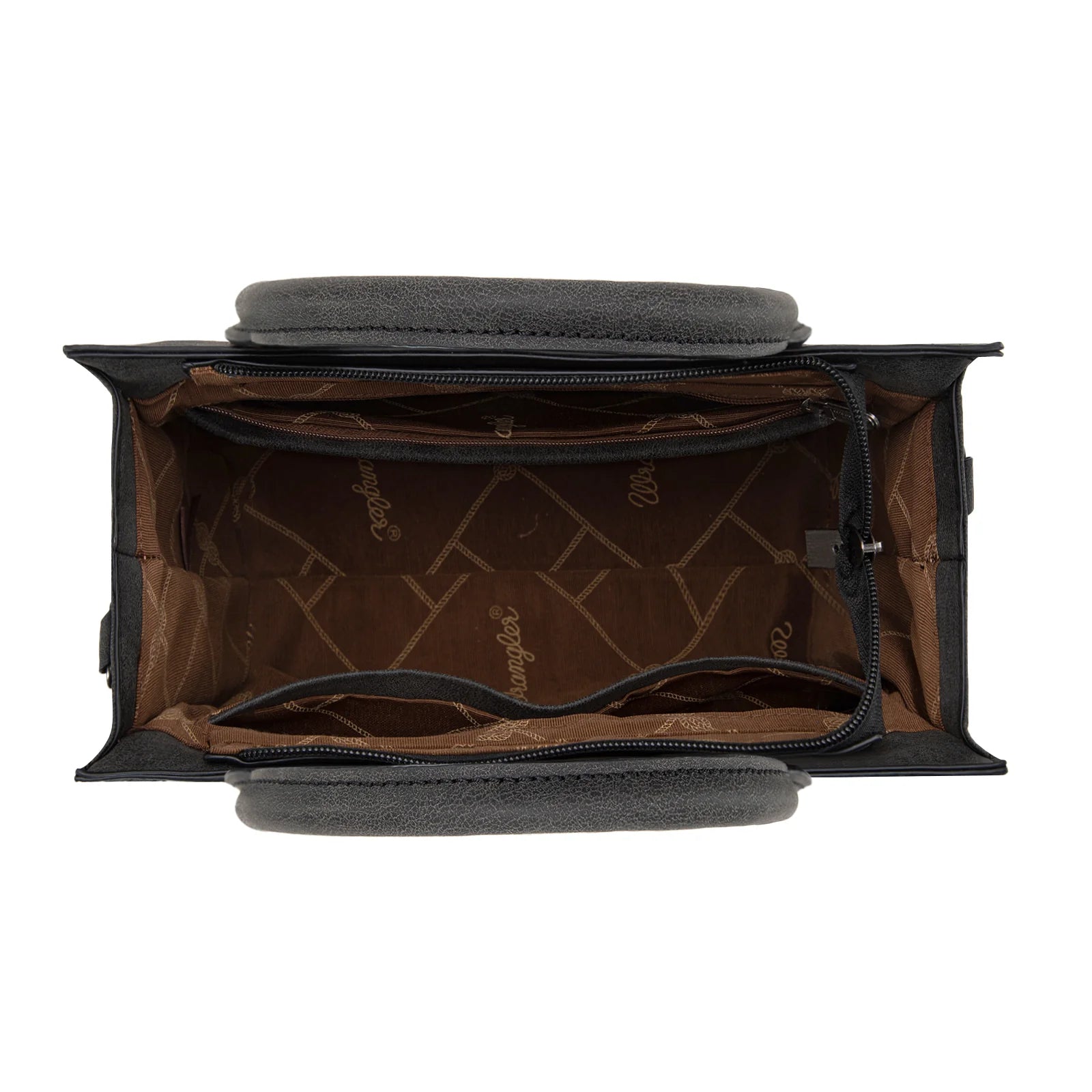 Sac fourre-tout/sac bandoulière dissimulé à imprimé aztèque Wrangler Tooled - Noir
