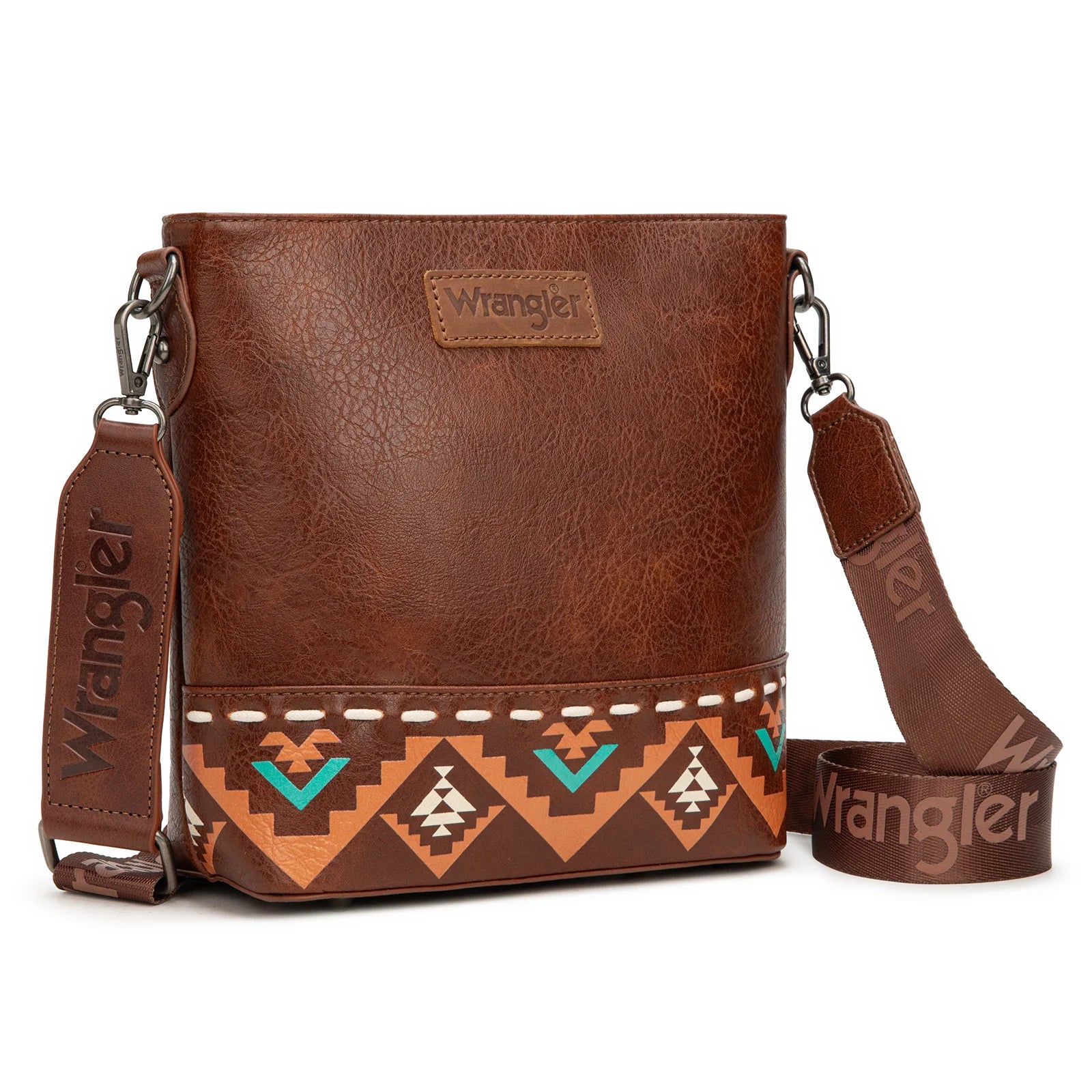 Wrangler Aztec Print Crossbody Bag