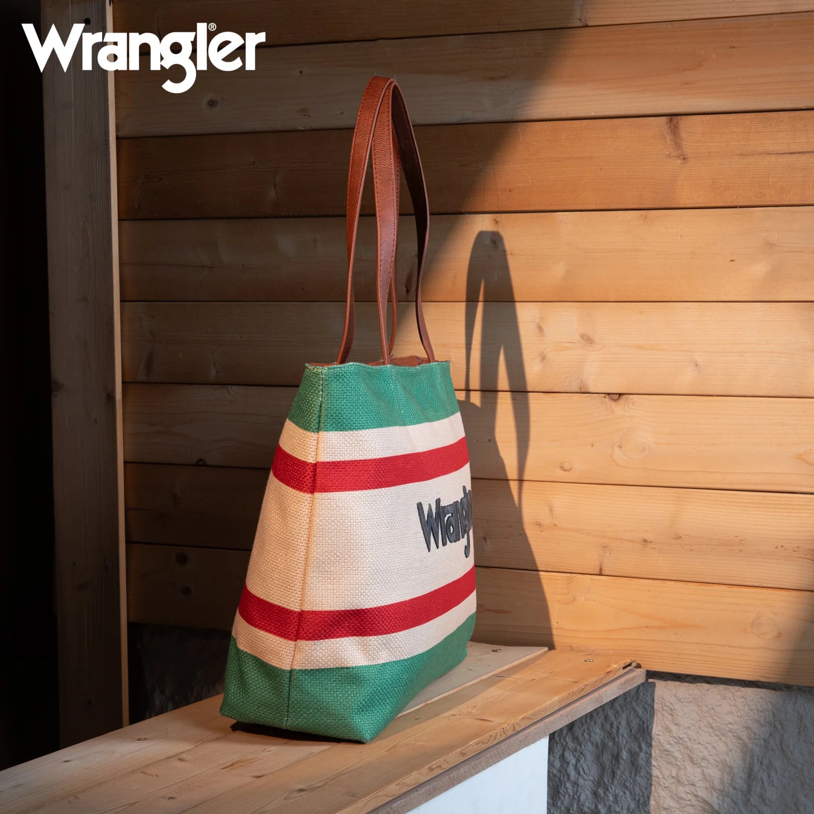 Sac fourre-tout en toile à imprimé double face Wrangler Aztec - Jean