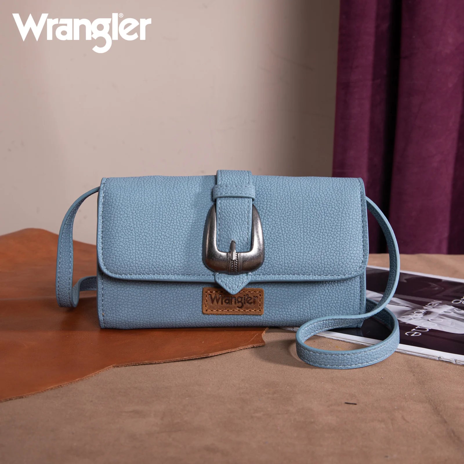 Portefeuille/sac bandoulière Wrangler Buckle - Jean