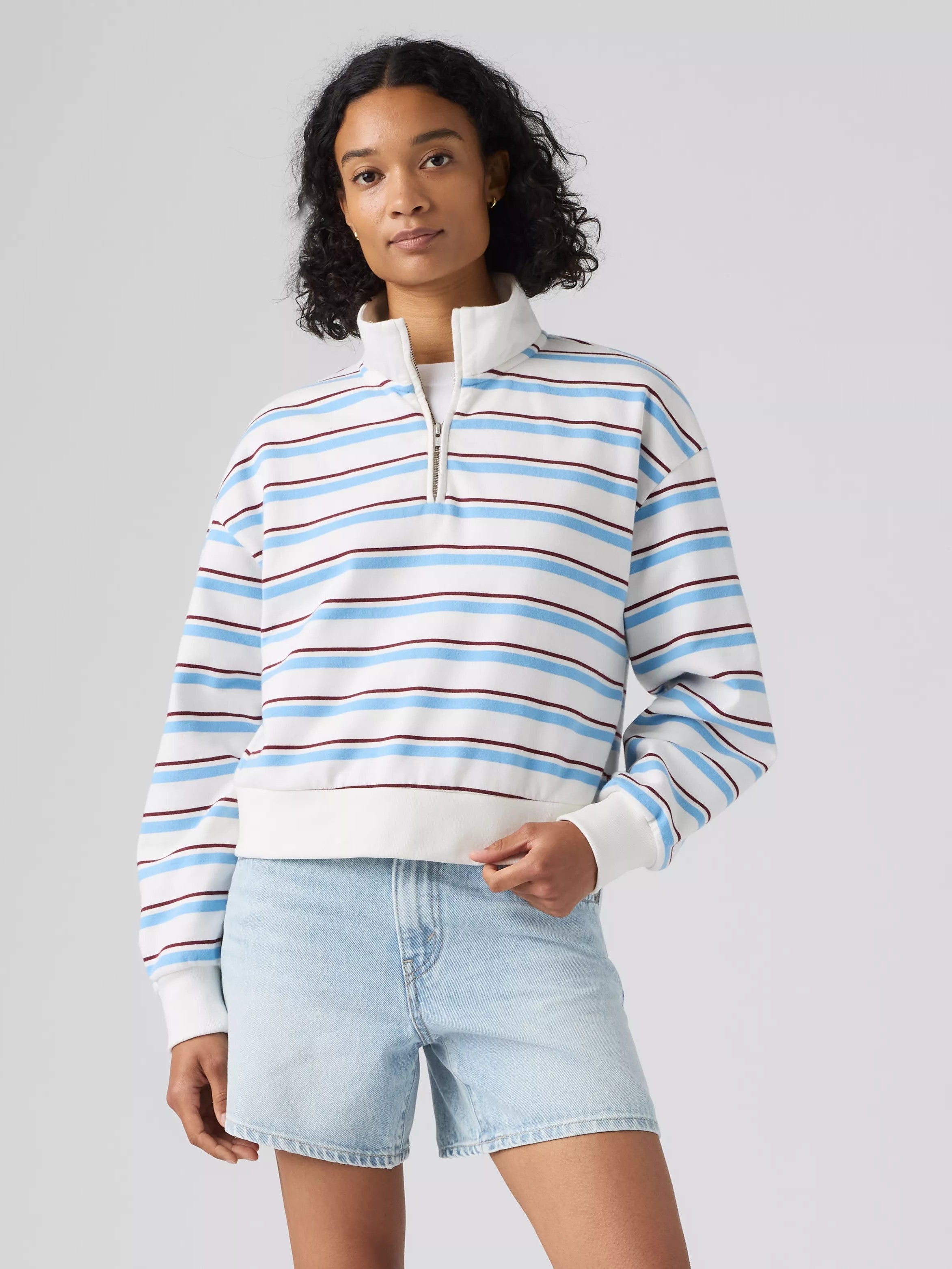 Chandail ouaté Everyday à demi-fermeture éclair Levi's pour femmes