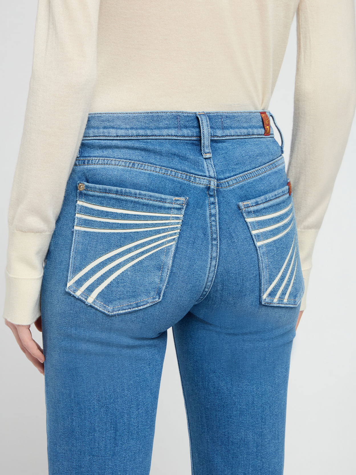 7 For All Mankind Dojo en bleu marin