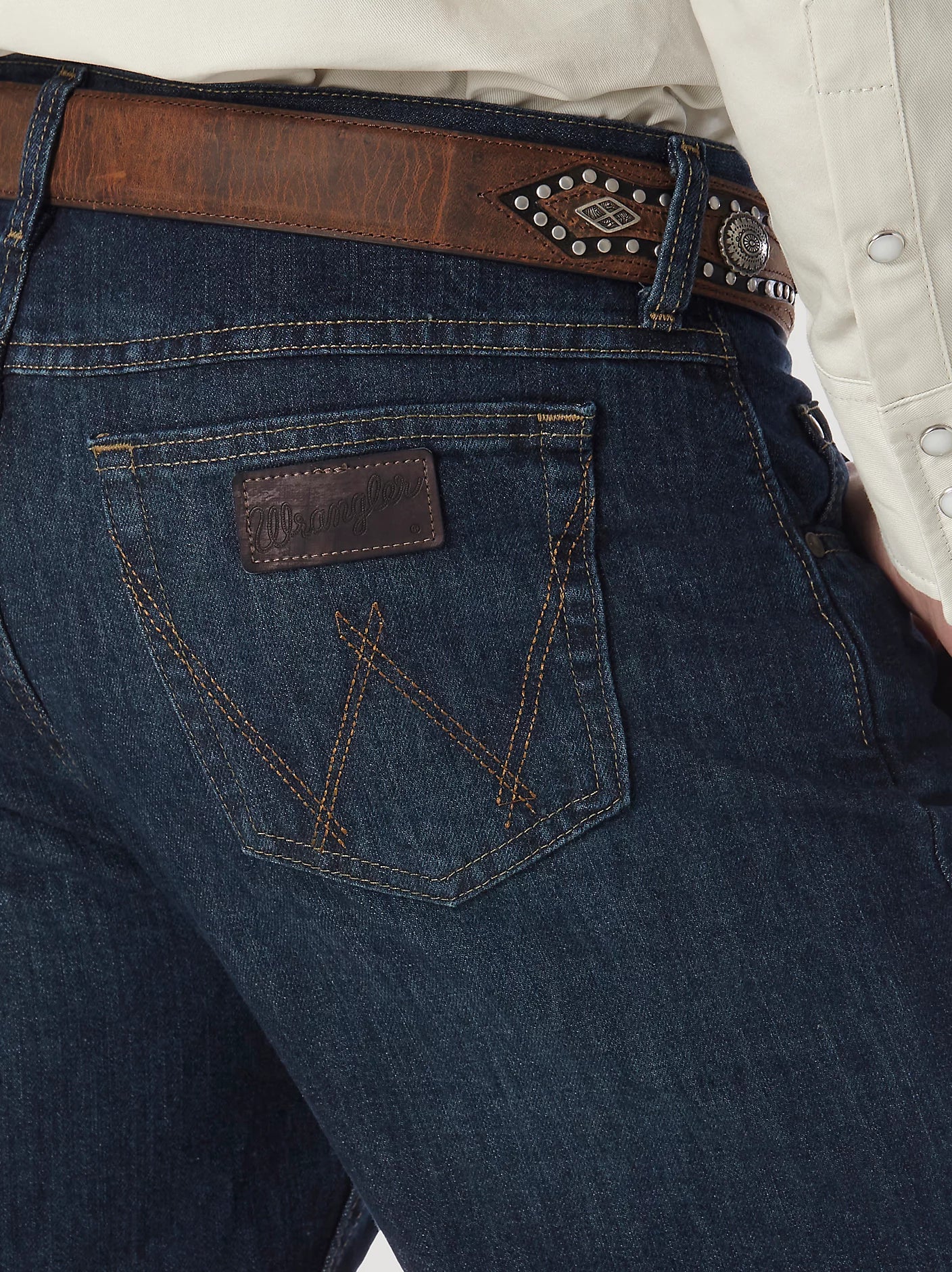 Jean de compétition Wrangler® 20X® 01 - Bleu profond