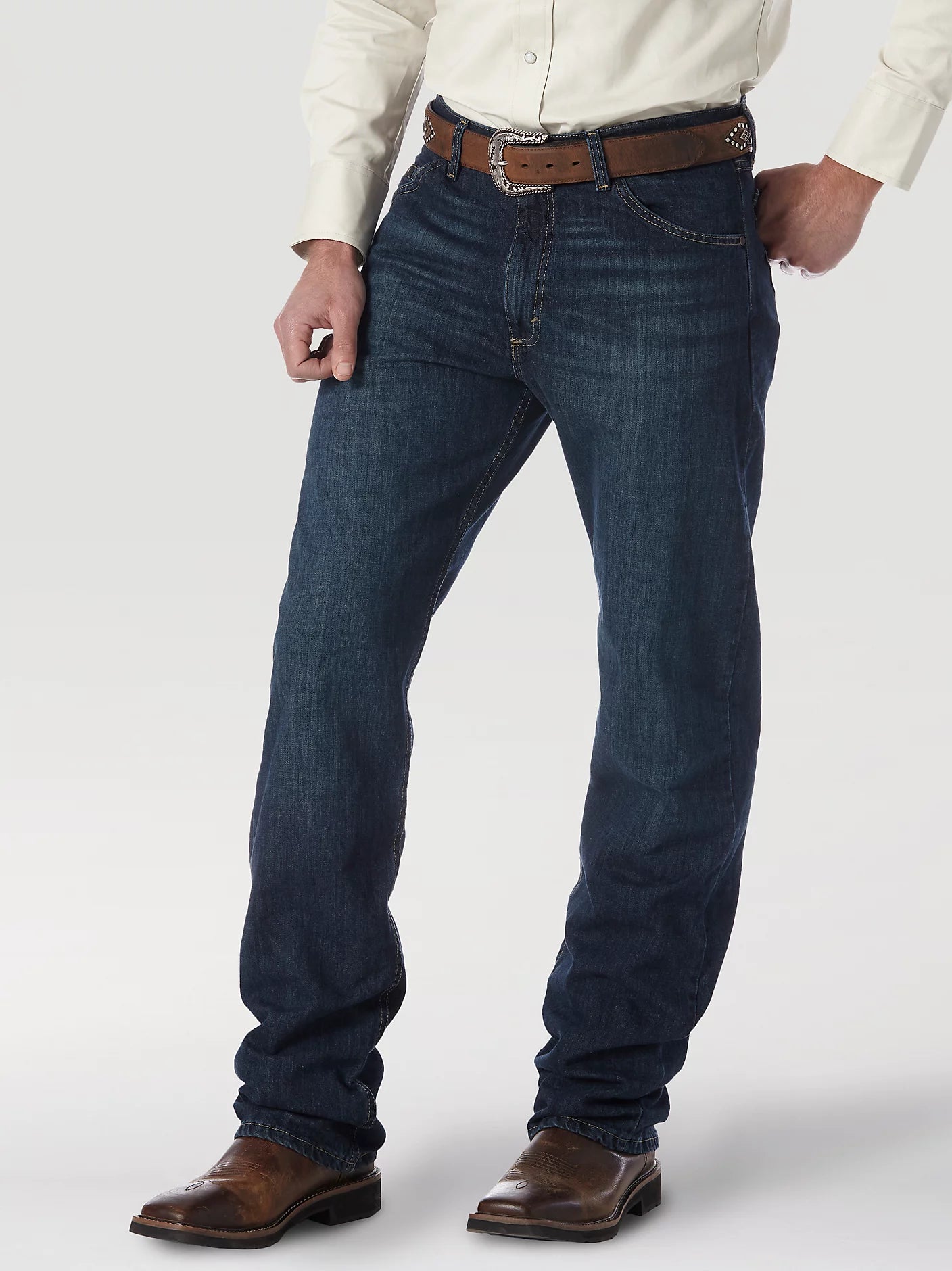 Jean de compétition Wrangler® 20X® 01 - Bleu profond