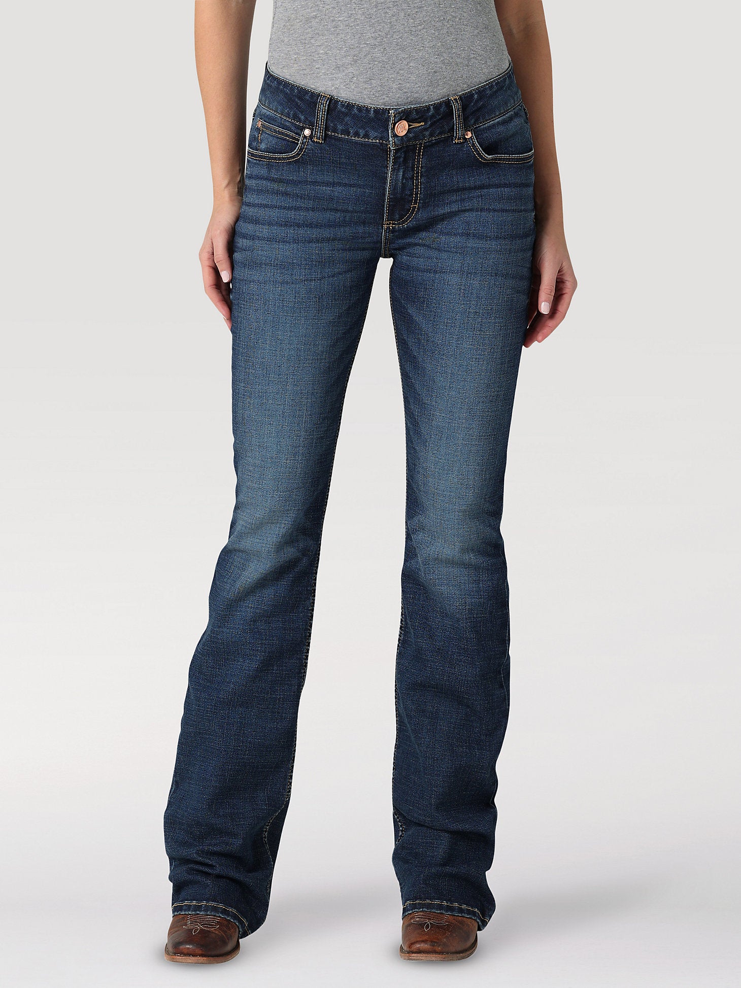 Wrangler® Retro® Mae Jean - Mid-Rise - Dark Blue