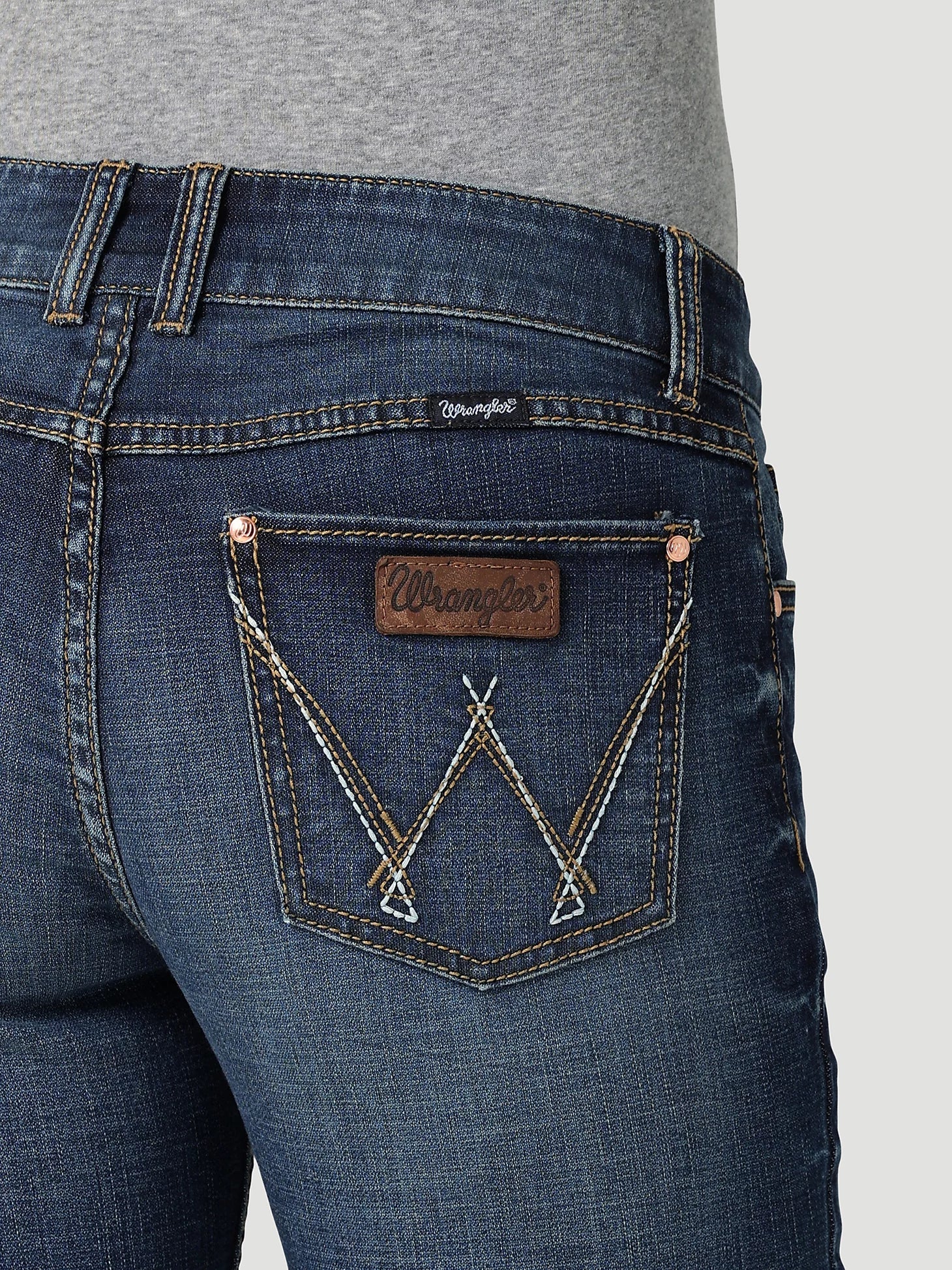 Wrangler® Retro® Mae Jean - Mid-Rise - Dark Blue