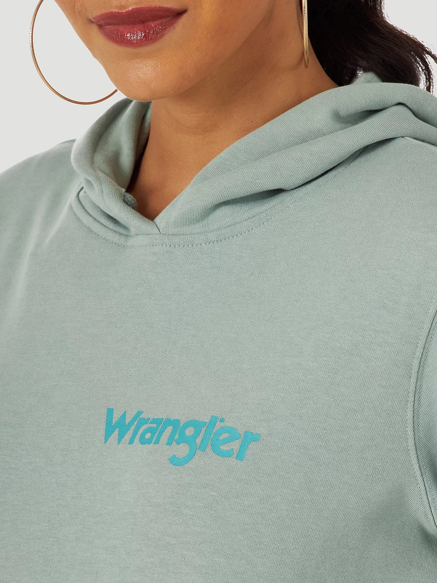 Wrangler® Retro® Punchy Hoodie - Teal