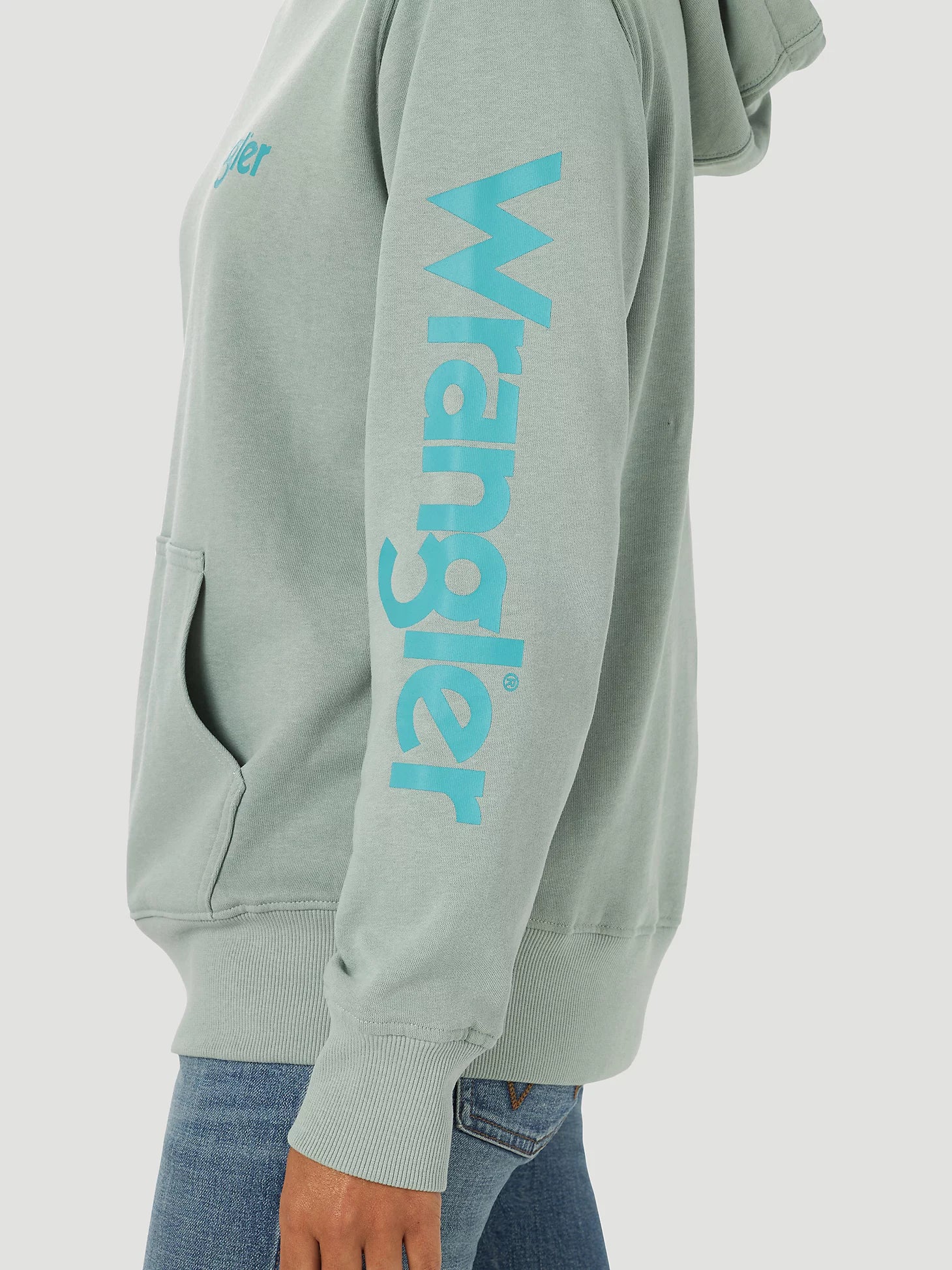 Wrangler® Retro® Punchy Hoodie - Teal