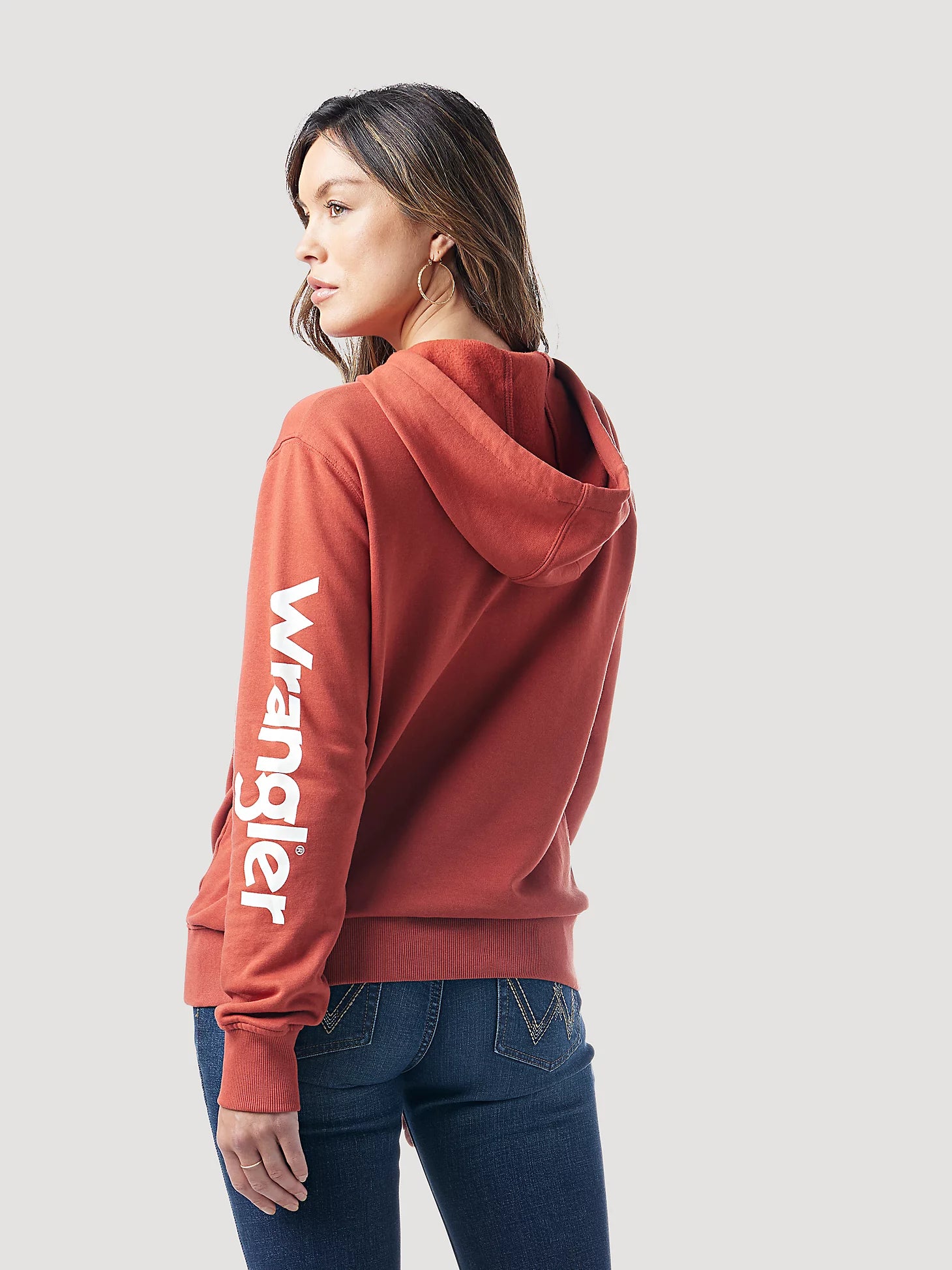 Wrangler® Retro® Americana Hoodie - Rust